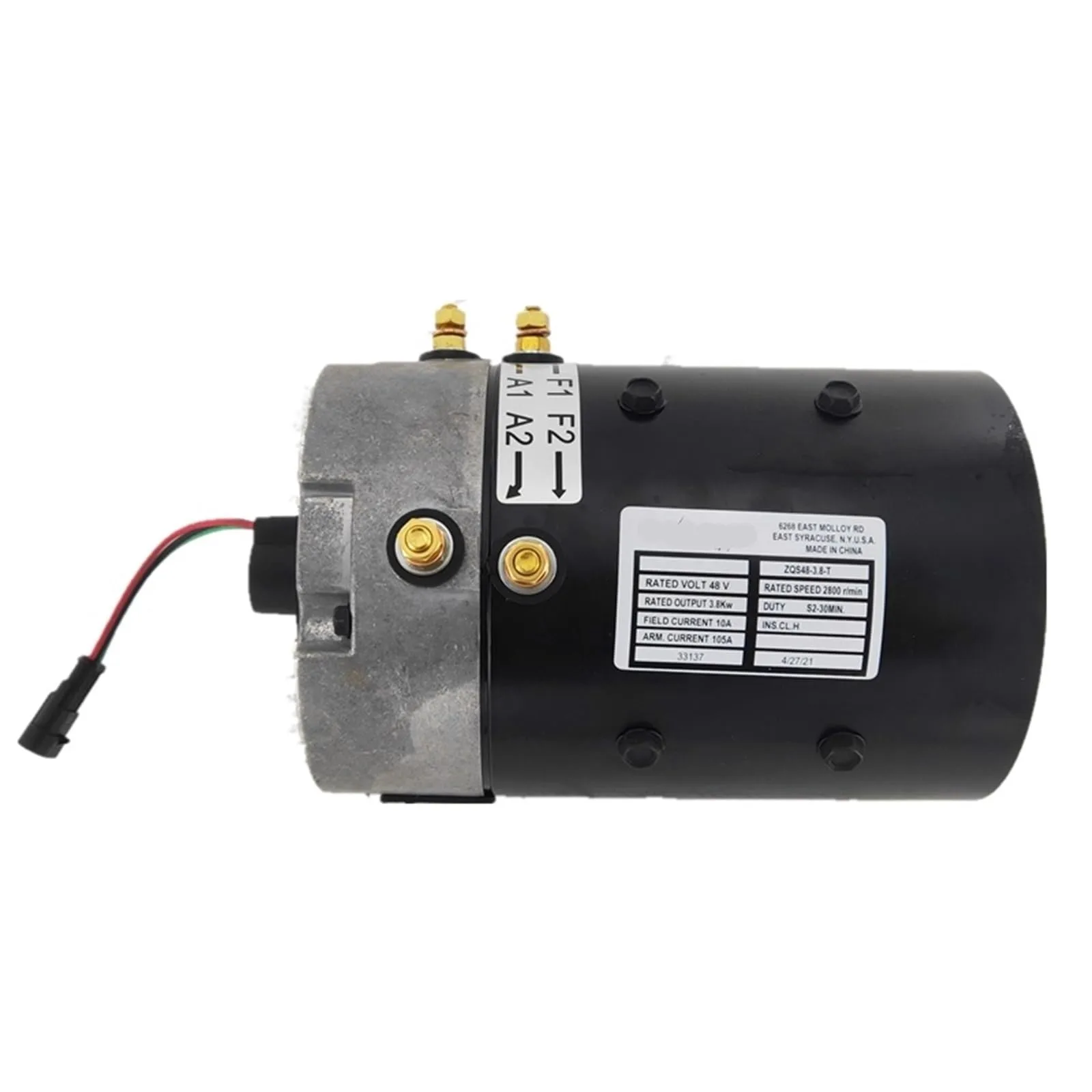 OETIBUFA ZQS48-3.8-T 48V 3.8 kW Golf Cart Motor