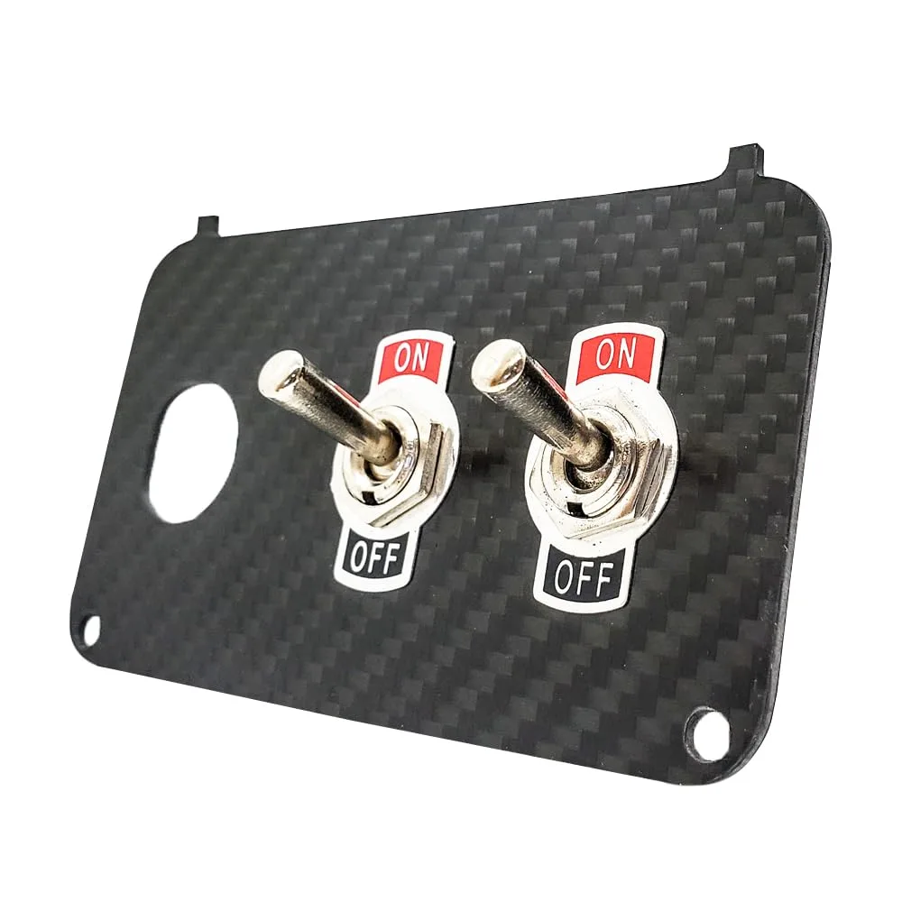 OZ-USA Carbon Fiber E-Z-GO Key Switch Plate EG03 image 3