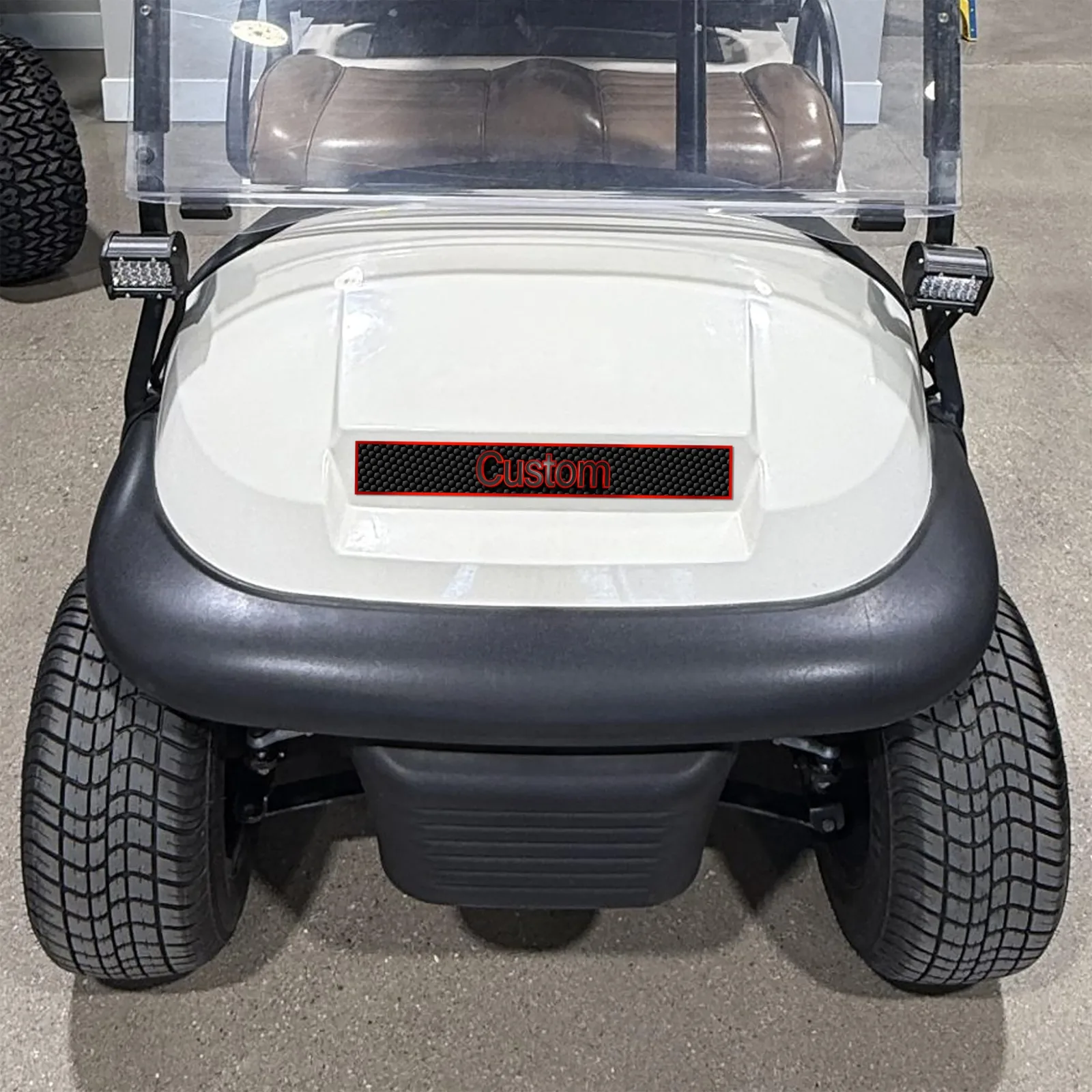 Custom Name Plate for Club Car Precedent Golf Cart image 3
