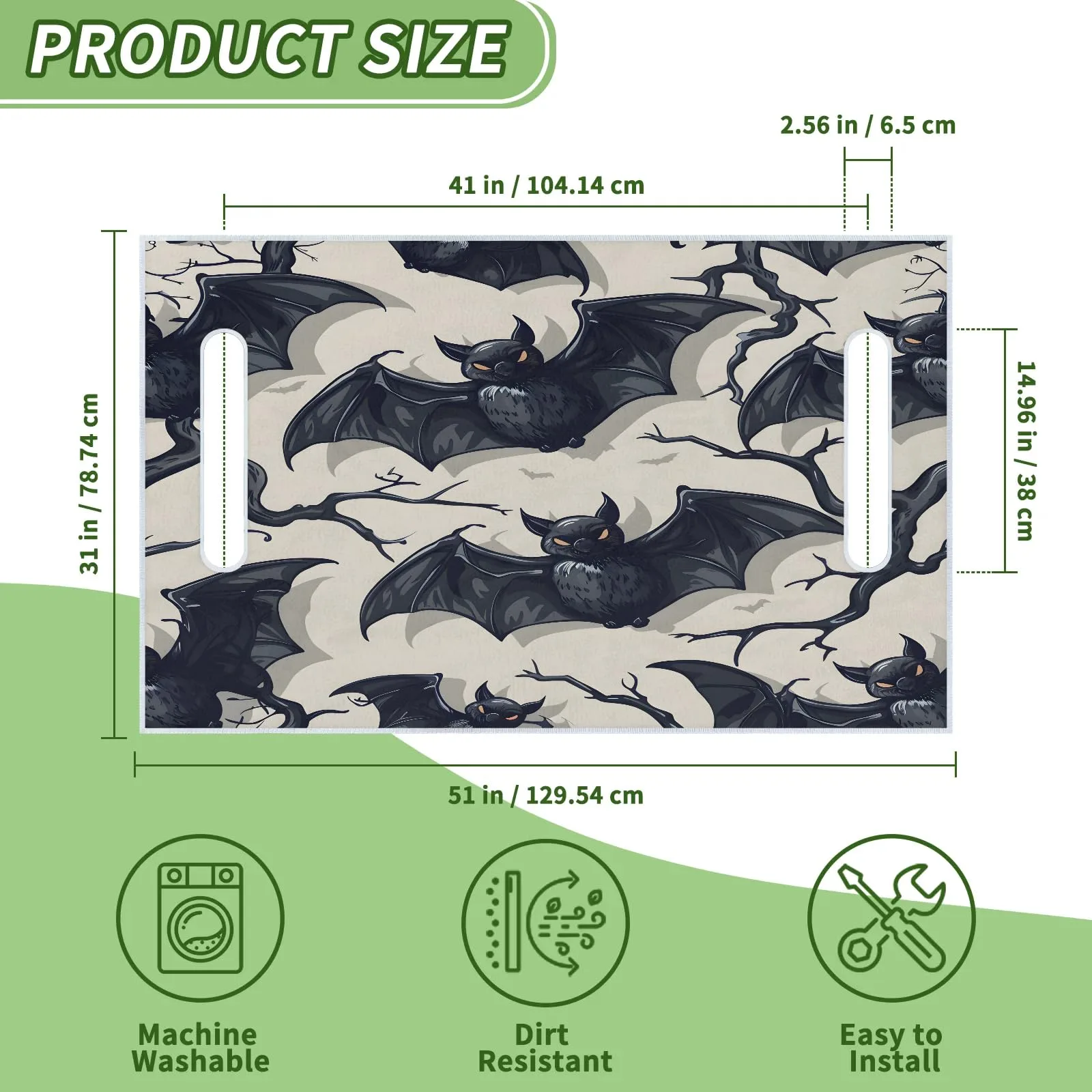 Tiveruda Golf Cart Seat Cover Blanket, 51 x 31 Inch image 2