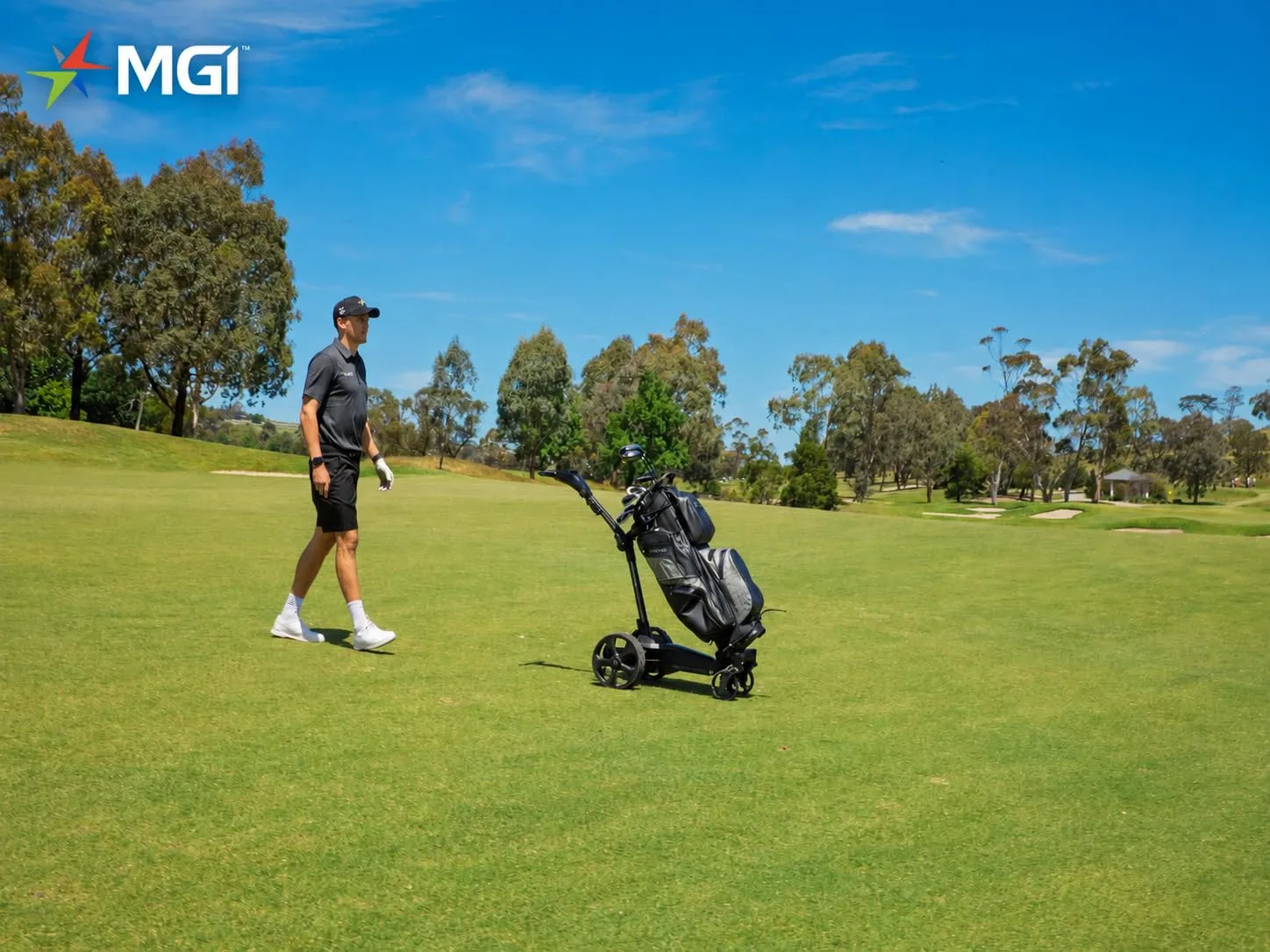 MGI Ai Navigator Halo Eye Remote-Control Electric Golf Cart image 4