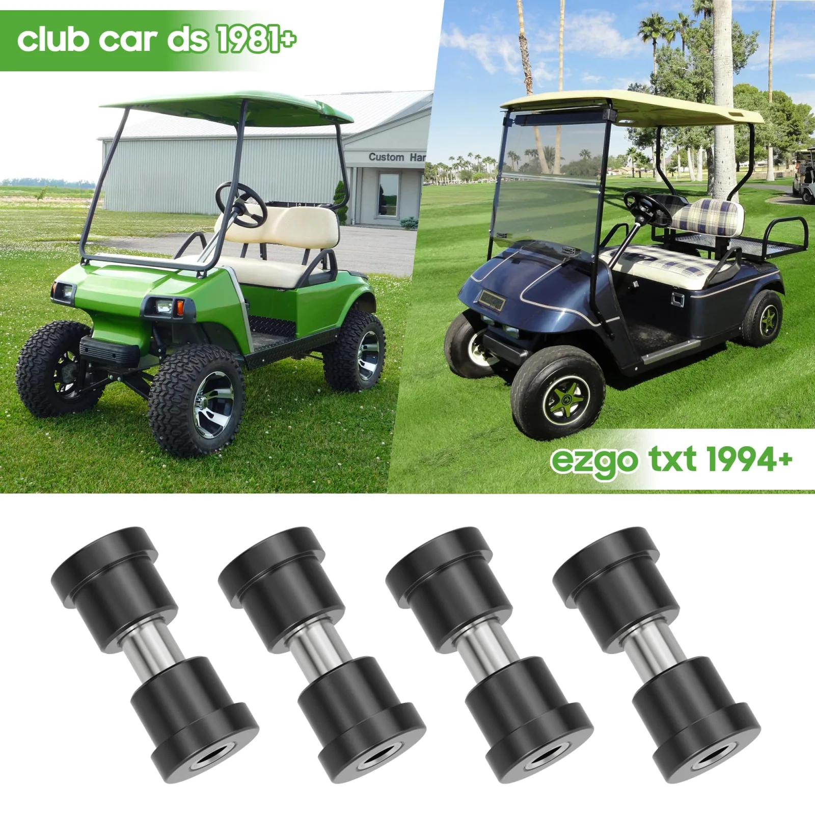 10L0L Leaf Spring Bushings for Club Car DS and E-Z-GO TXT image 3