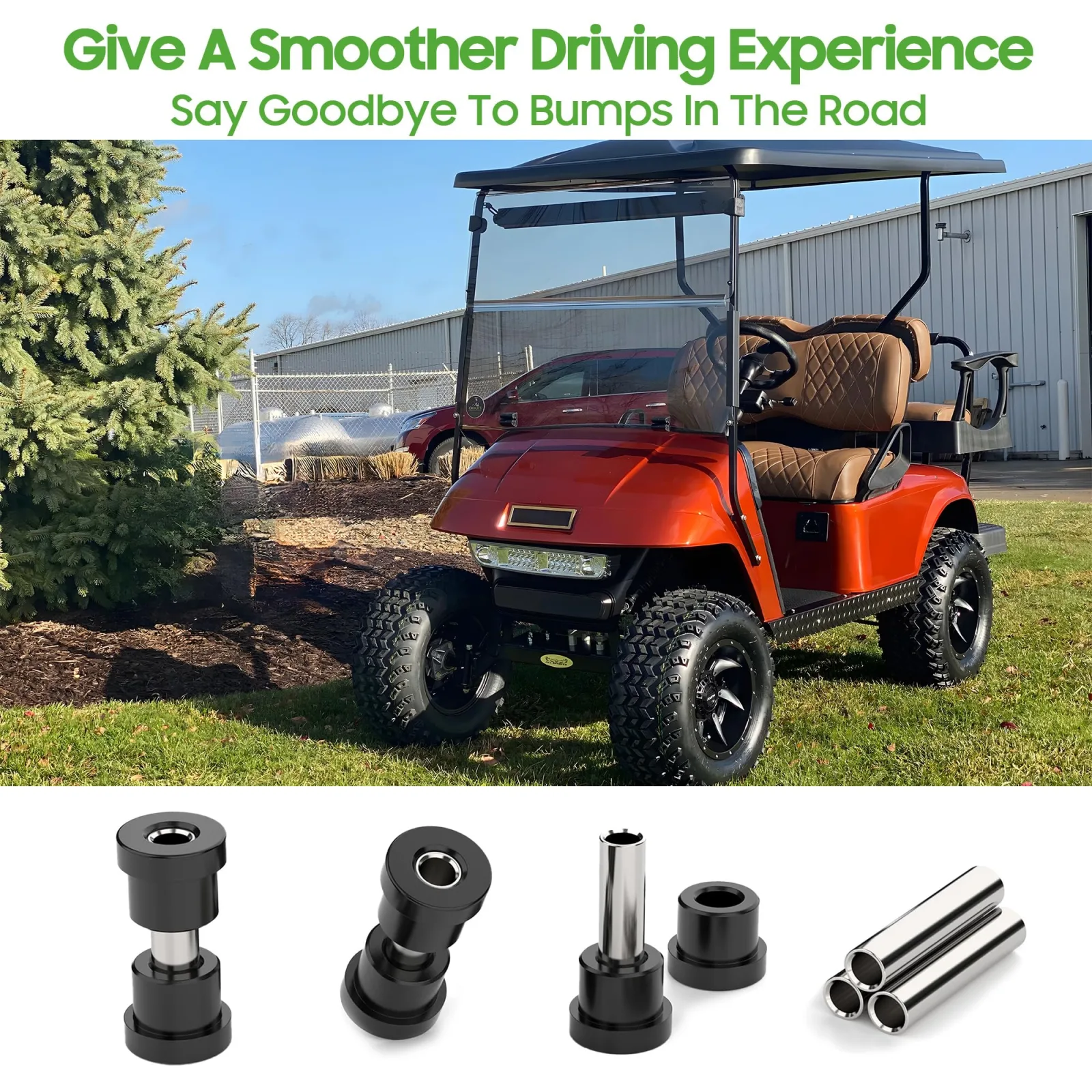10L0L Leaf Spring Bushings for Club Car DS and E-Z-GO TXT image 4