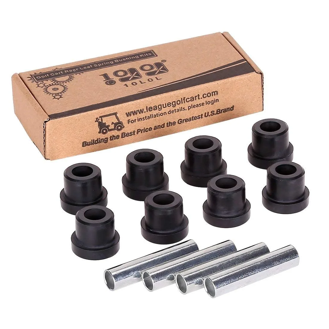 10L0L Leaf Spring Bushings for Club Car DS and E-Z-GO TXT