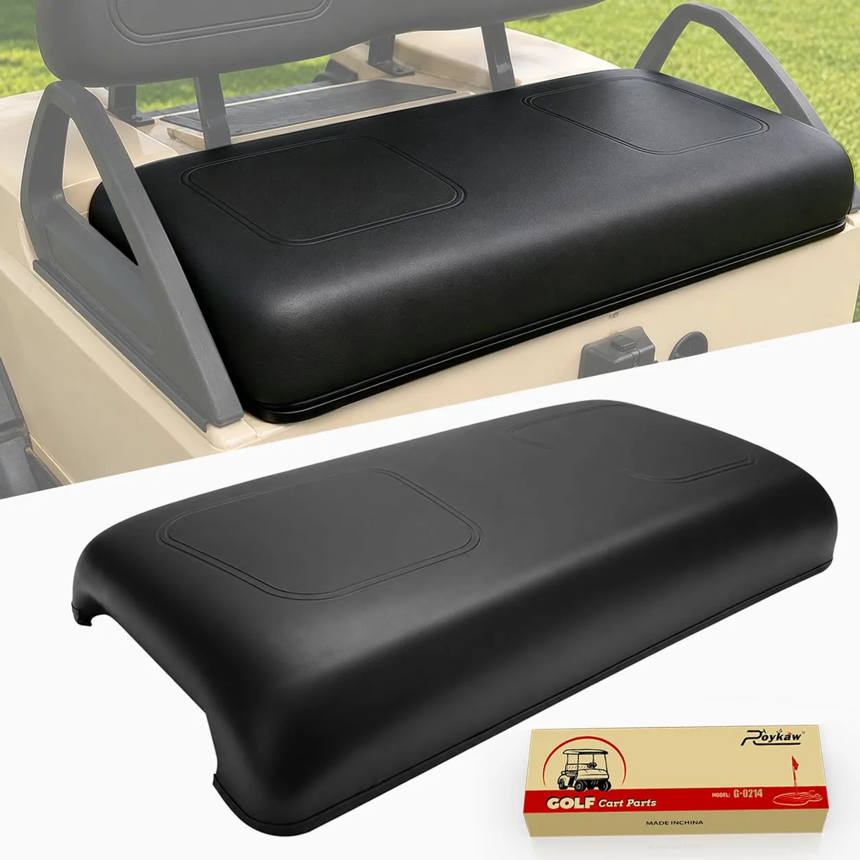 Roykaw Front Seat Bottom Cushion for Club Car DS