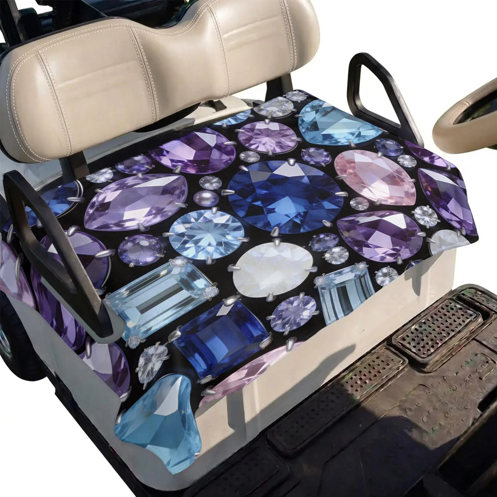 DecorLovee Golf Cart Seat Cover 51 x 31 in