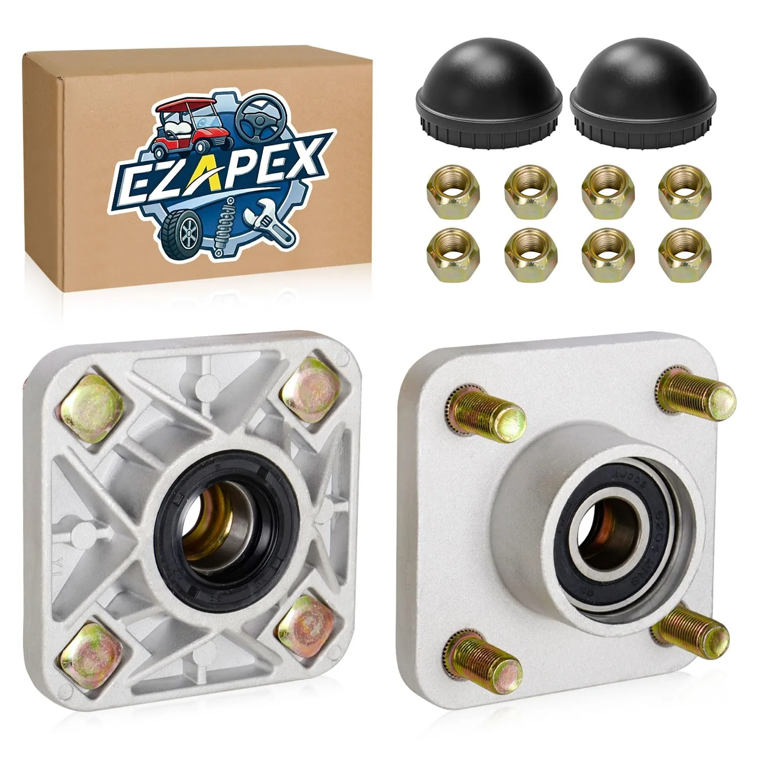 EZAPEX Front Wheel Hub Assembly for Yamaha G2-G29