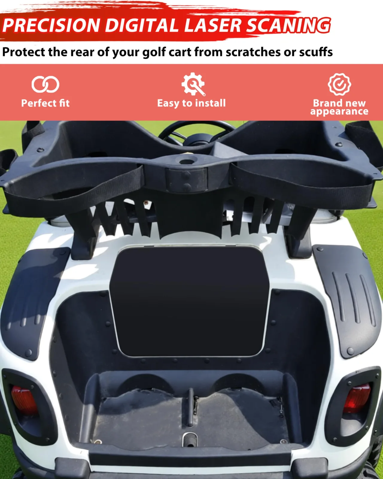 POKIAUTO Scuff Guard Panels for E-Z-GO RXV 2008-2015 image 2