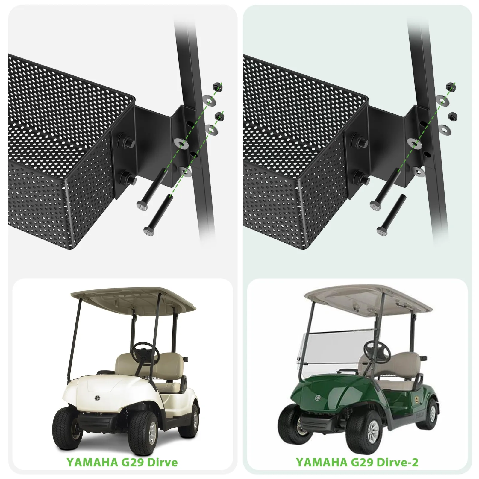 10L0L Front Basket for Yamaha G29 Drive and Drive 2 image 3