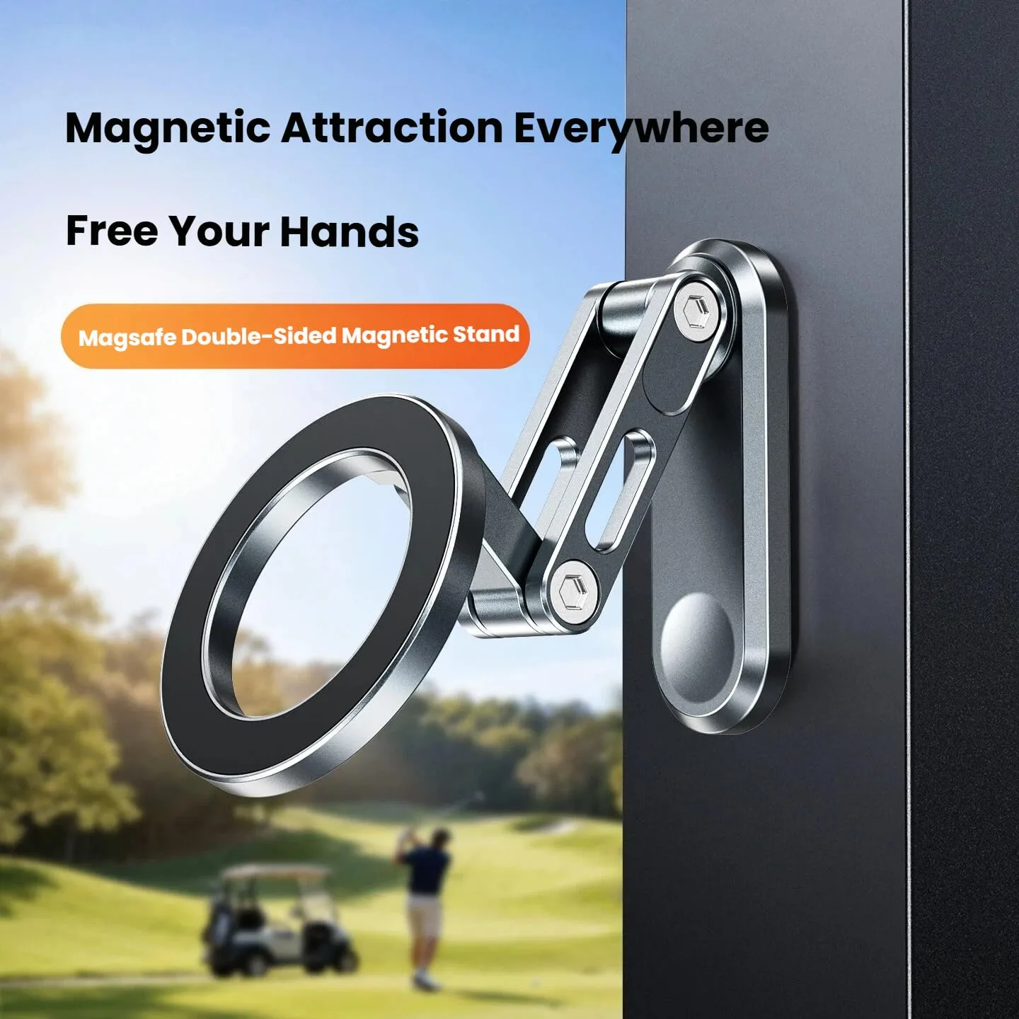 Chapter Seven Z21 Magnetic Golf Cart Phone Holder for MagSafe iPhone image 2