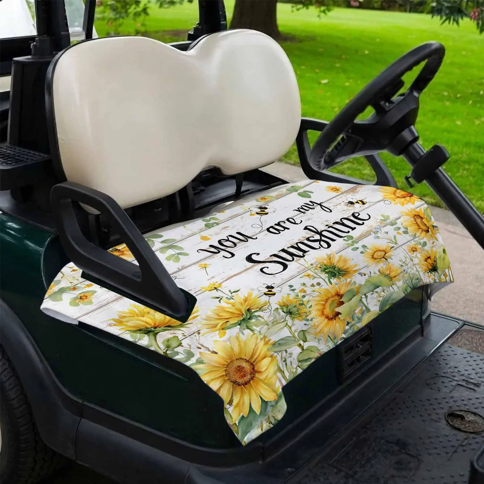 DecorLovee Golf Cart Seat Cover for 2-Seater Carts image 2