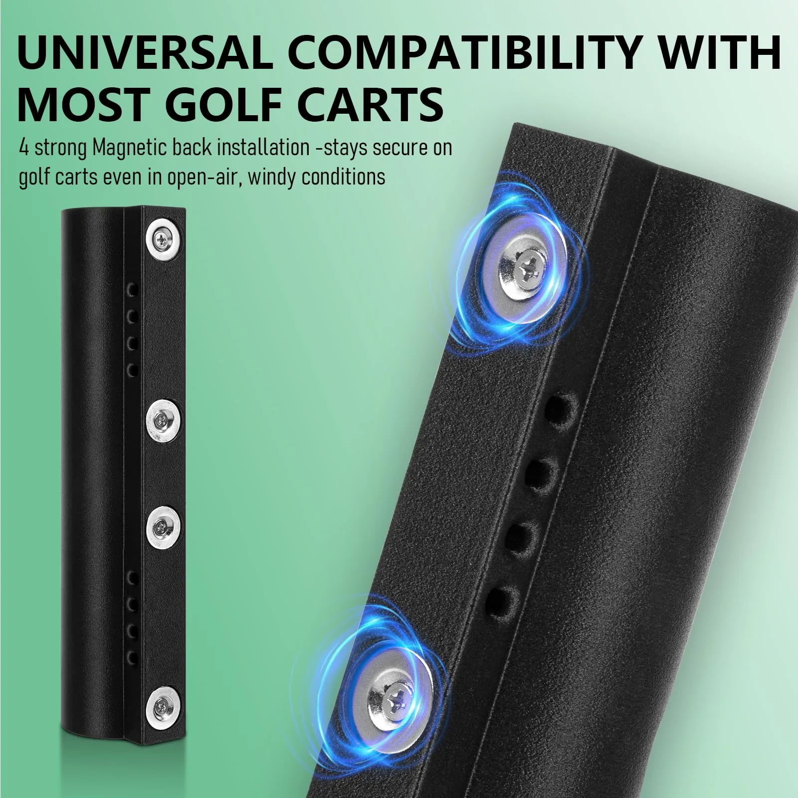 Generic Six-Ball Golf Cart Ball Holder and Tee Dispenser image 4