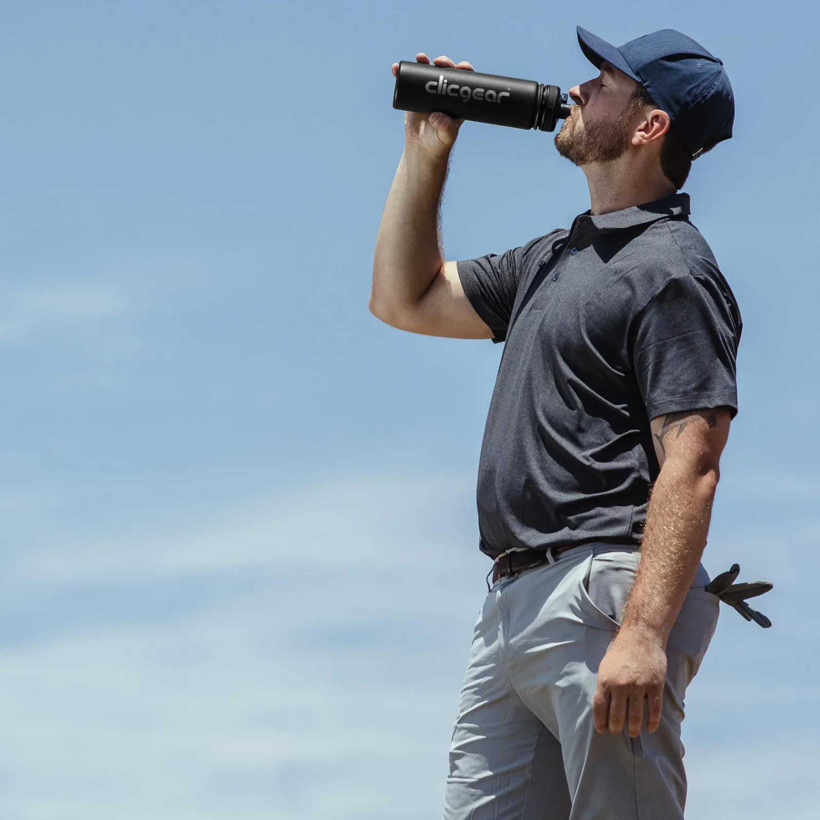 Clicgear 22 oz Insulated Stainless Steel Golf Bottle image 3