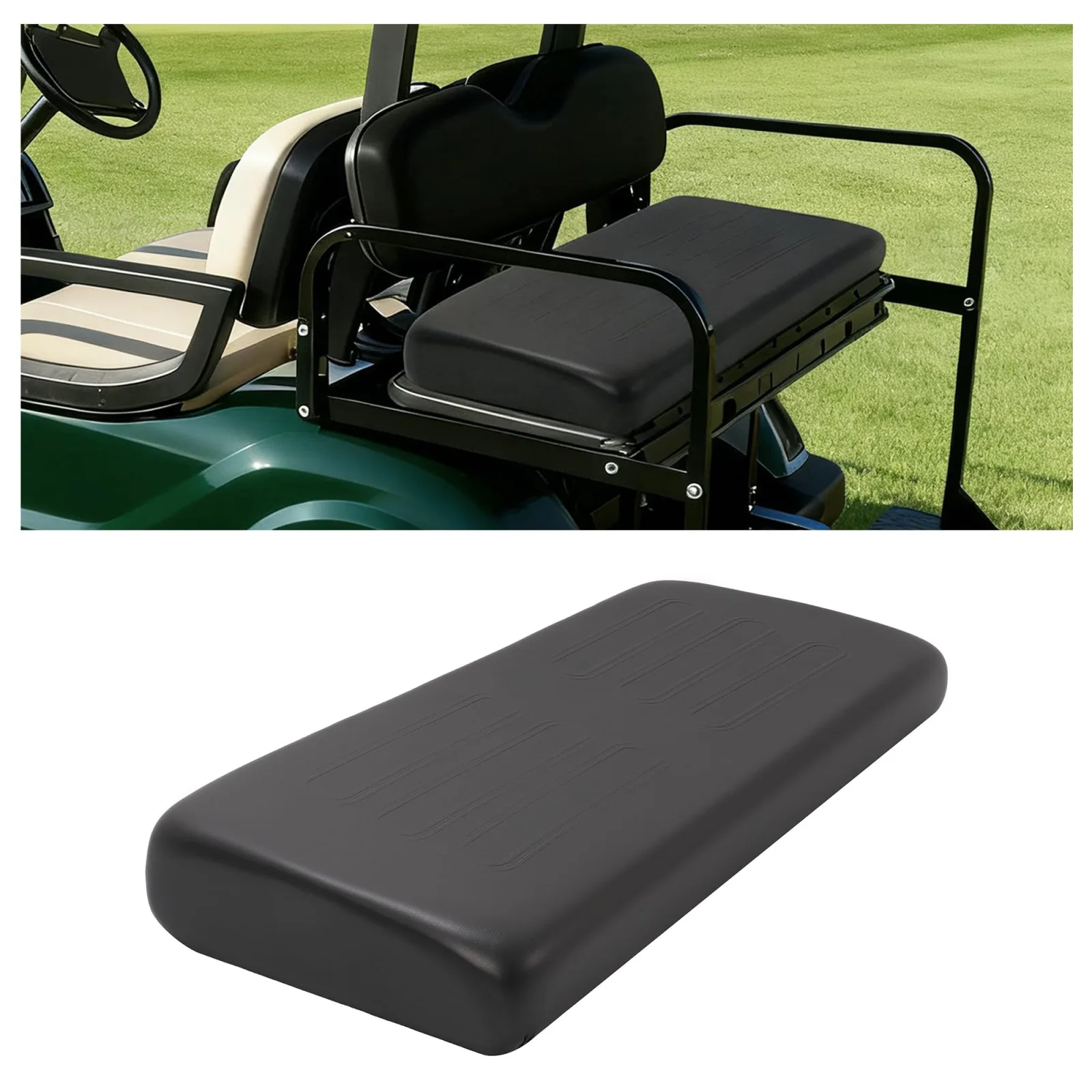 ECOTRIC Rear Seat Cushion for Club Car DS | LYCP-300-BK