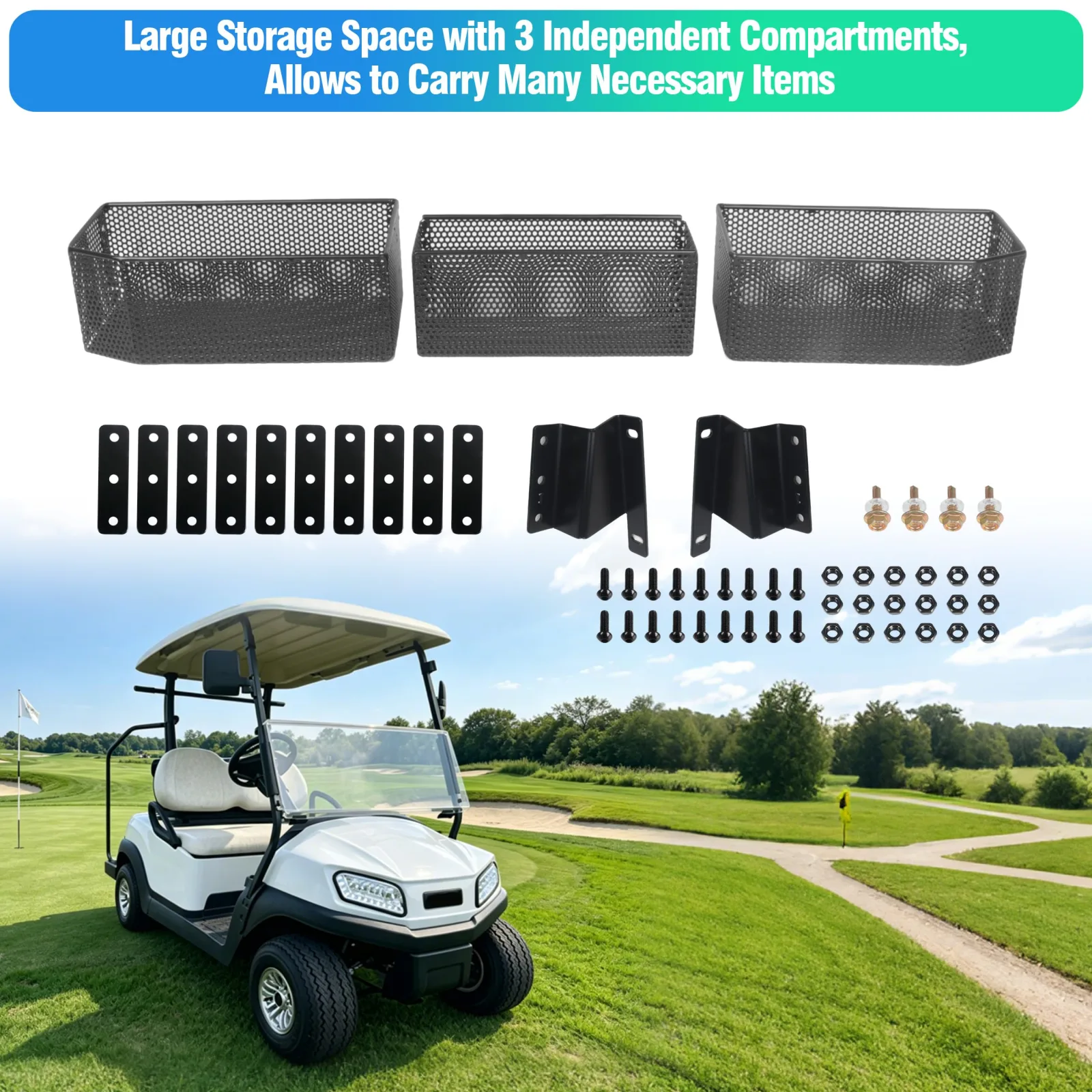 KAKABAS Dash Storage Tray for 2025 Club Car Tempo image 2