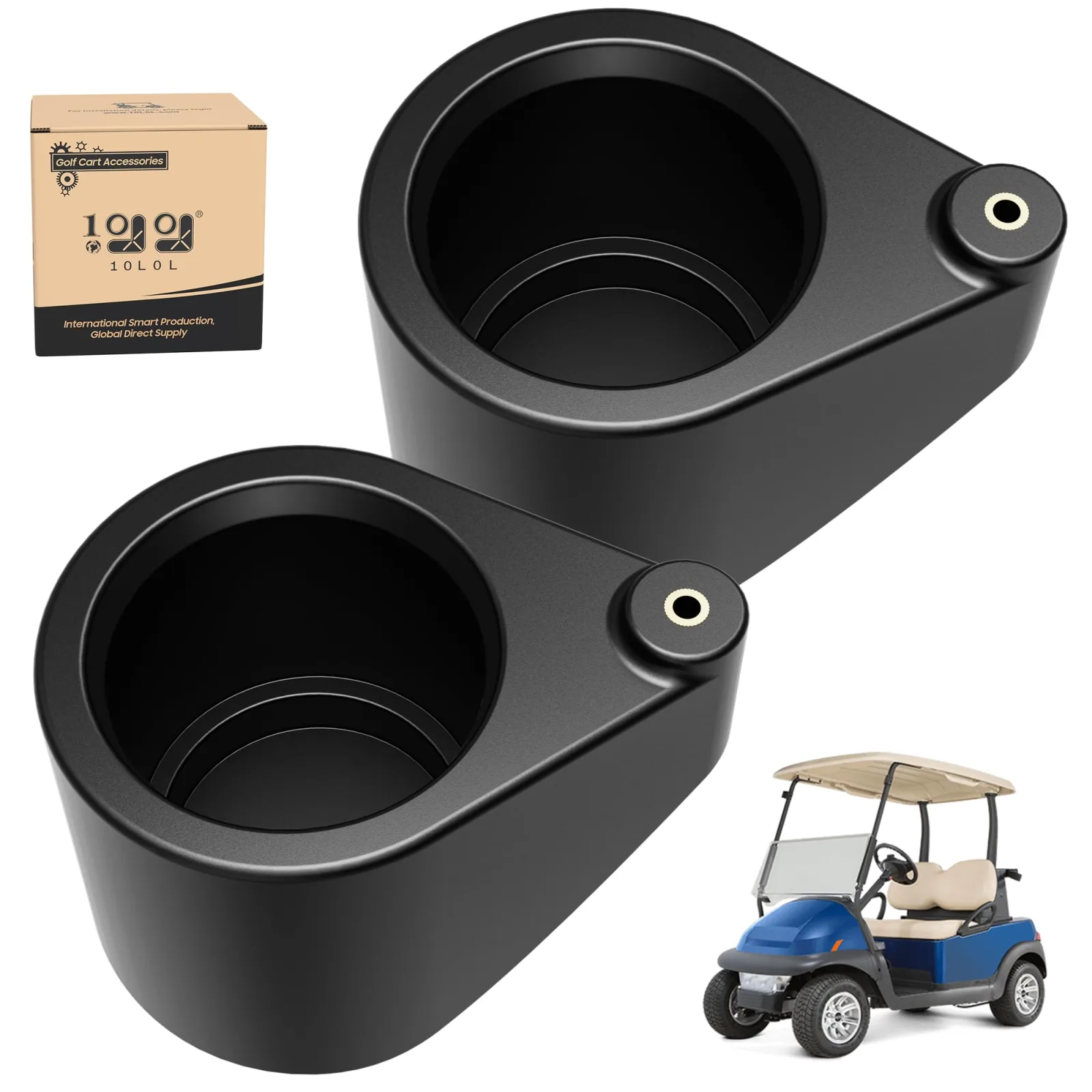10L0L Golf Cart Front Basket Cup Holder ACC-F78-B-B54