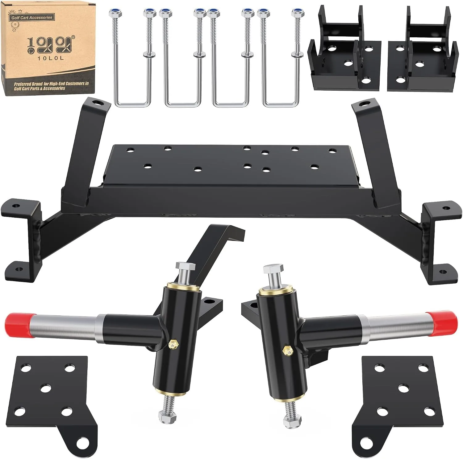 10L0L 5-Inch Lift Kit for E-Z-G-O TXT Electric Golf Carts