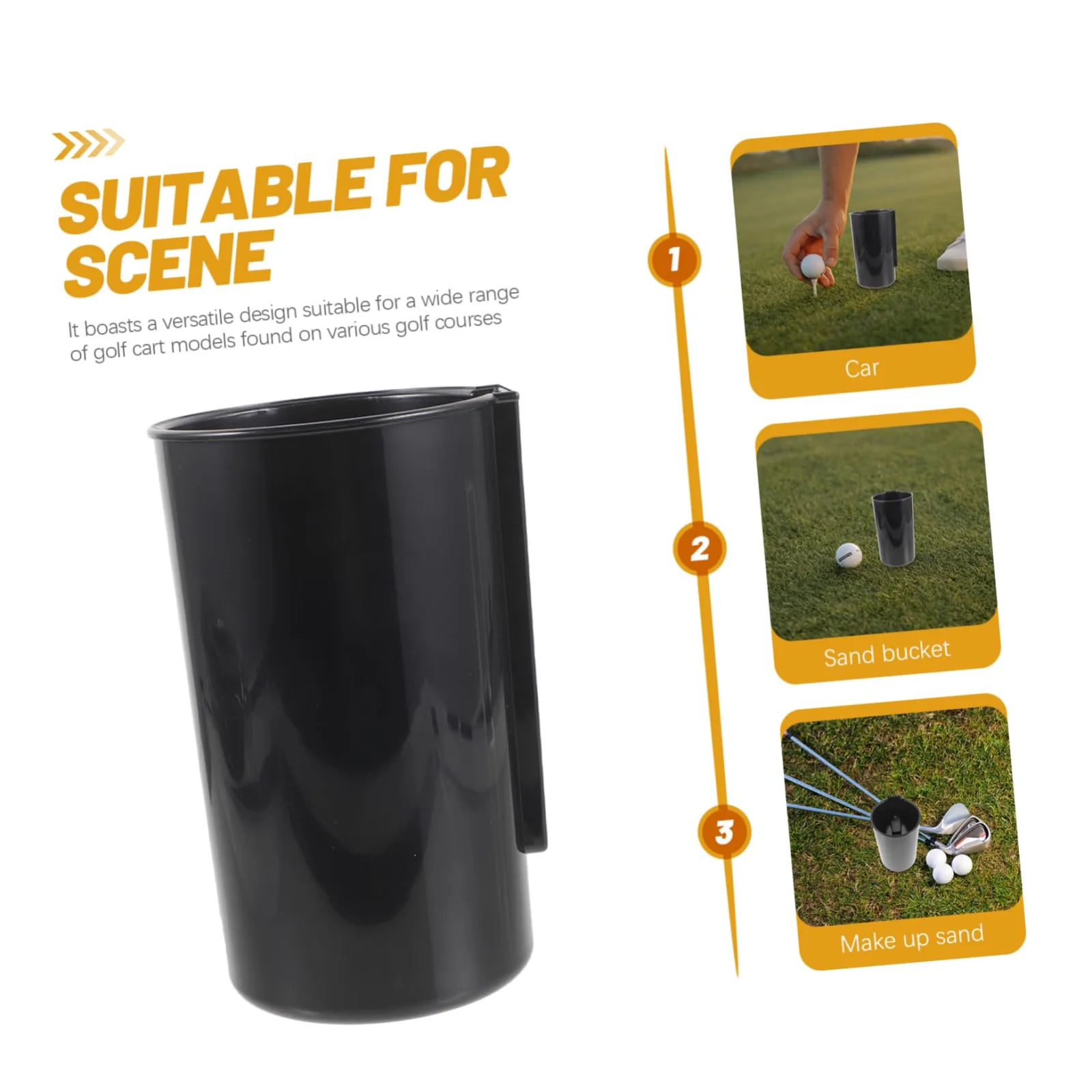 GANAZONO Golf Cart Sand Bottle Holder 13NN37BG0559MU image 4
