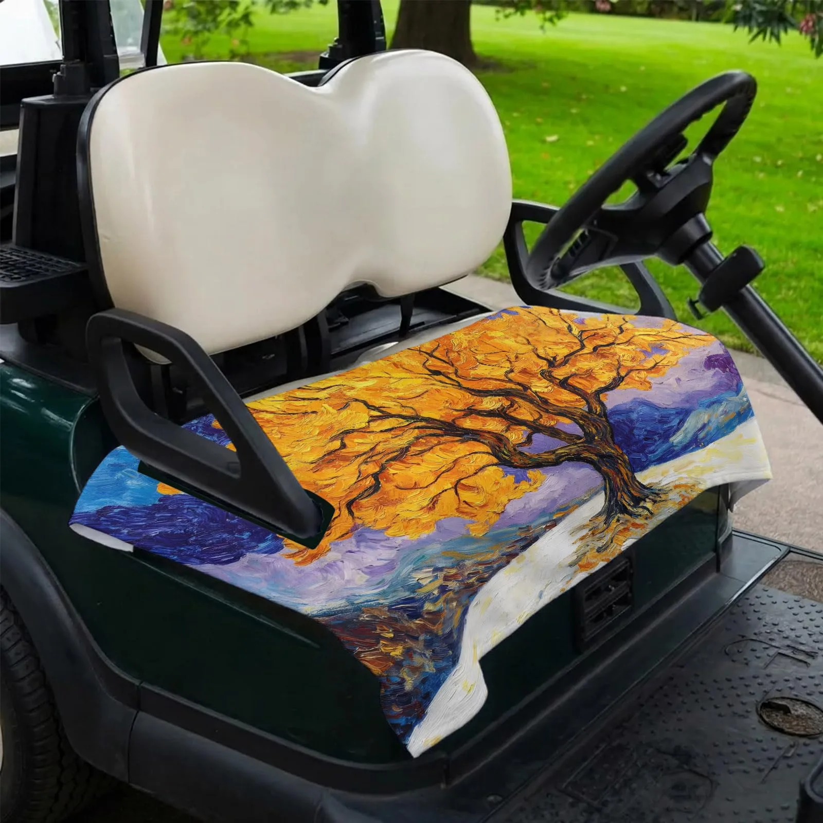 Trosturdspn Golf Cart Seat Towel Blanket 51 x 31 in