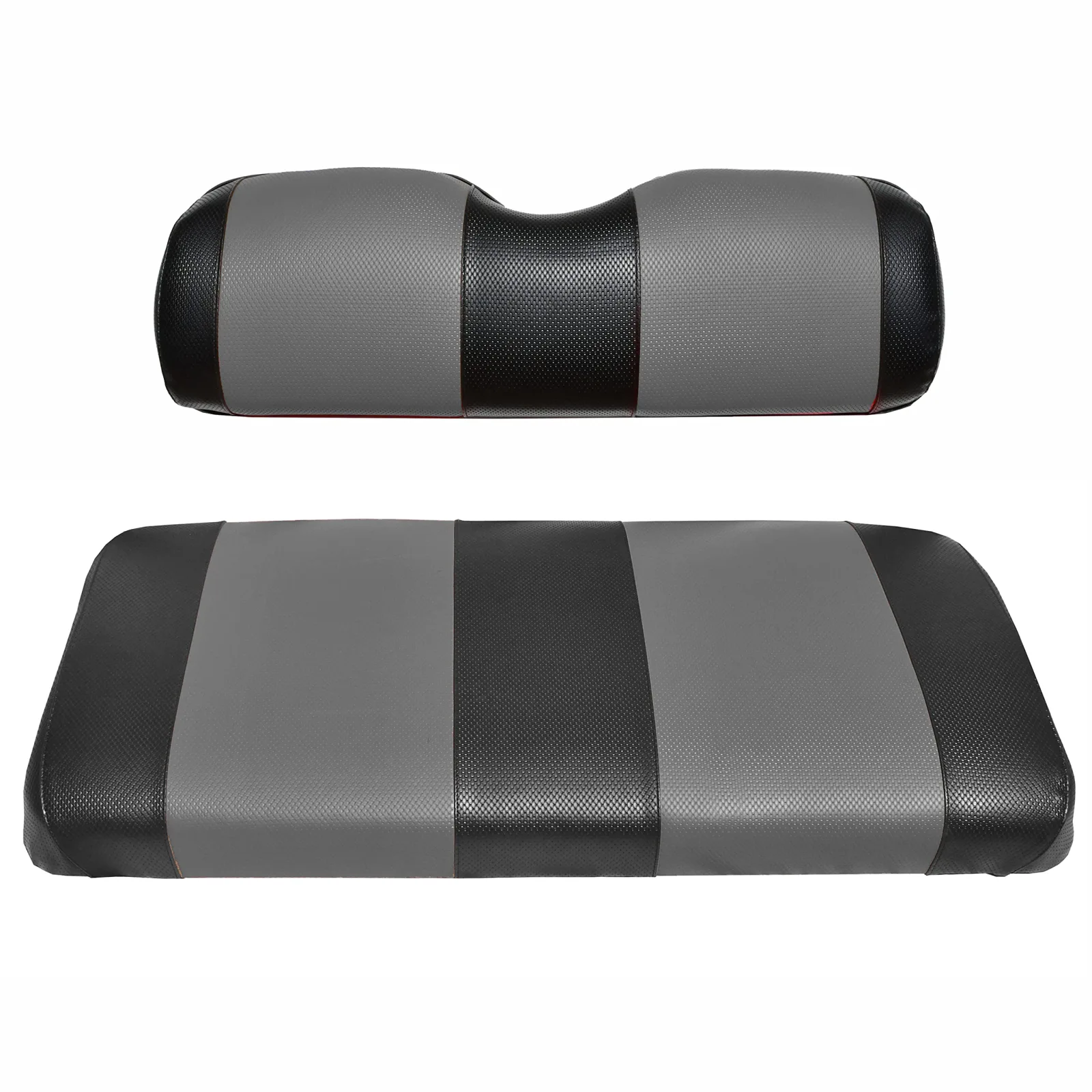 GOLF BALL DIVERS Seat Cover Set for E-Z-GO RXV Front Bench - Marine Vinyl