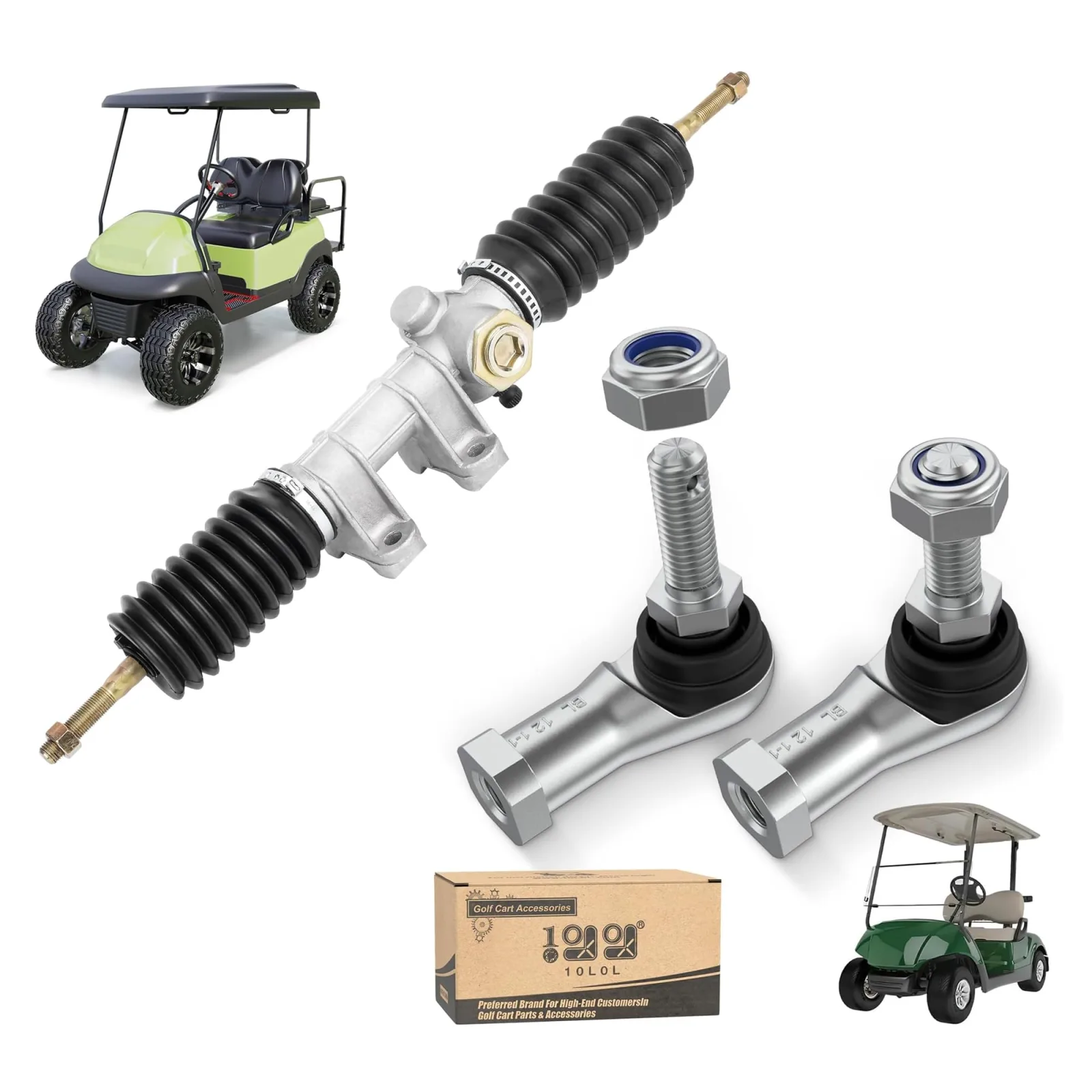10L0L Yamaha G22/G29 Tie Rod and Steering Gear Box Kit