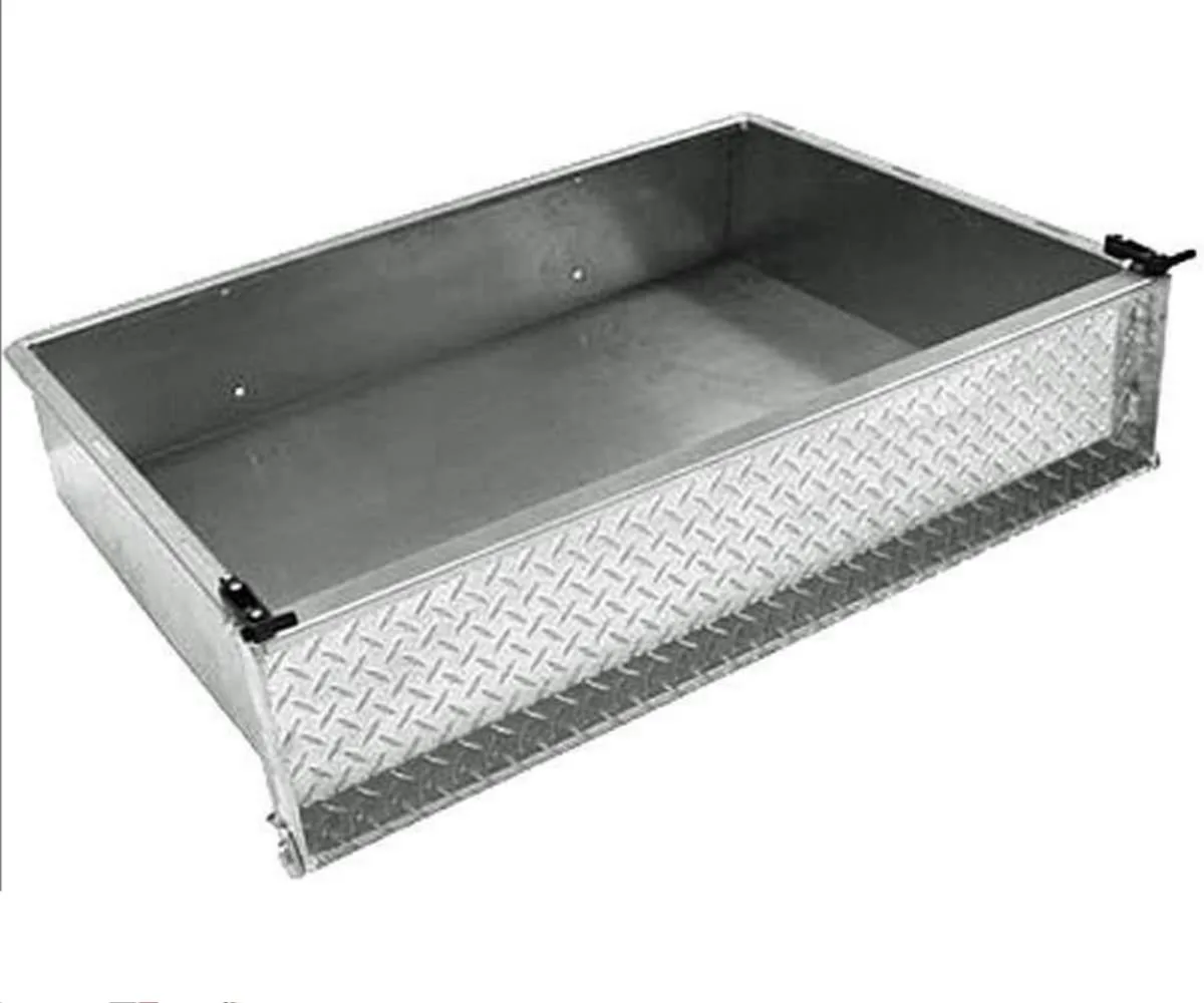 GTW Aluminum Cargo Box for Golf Cart Cargo Storage