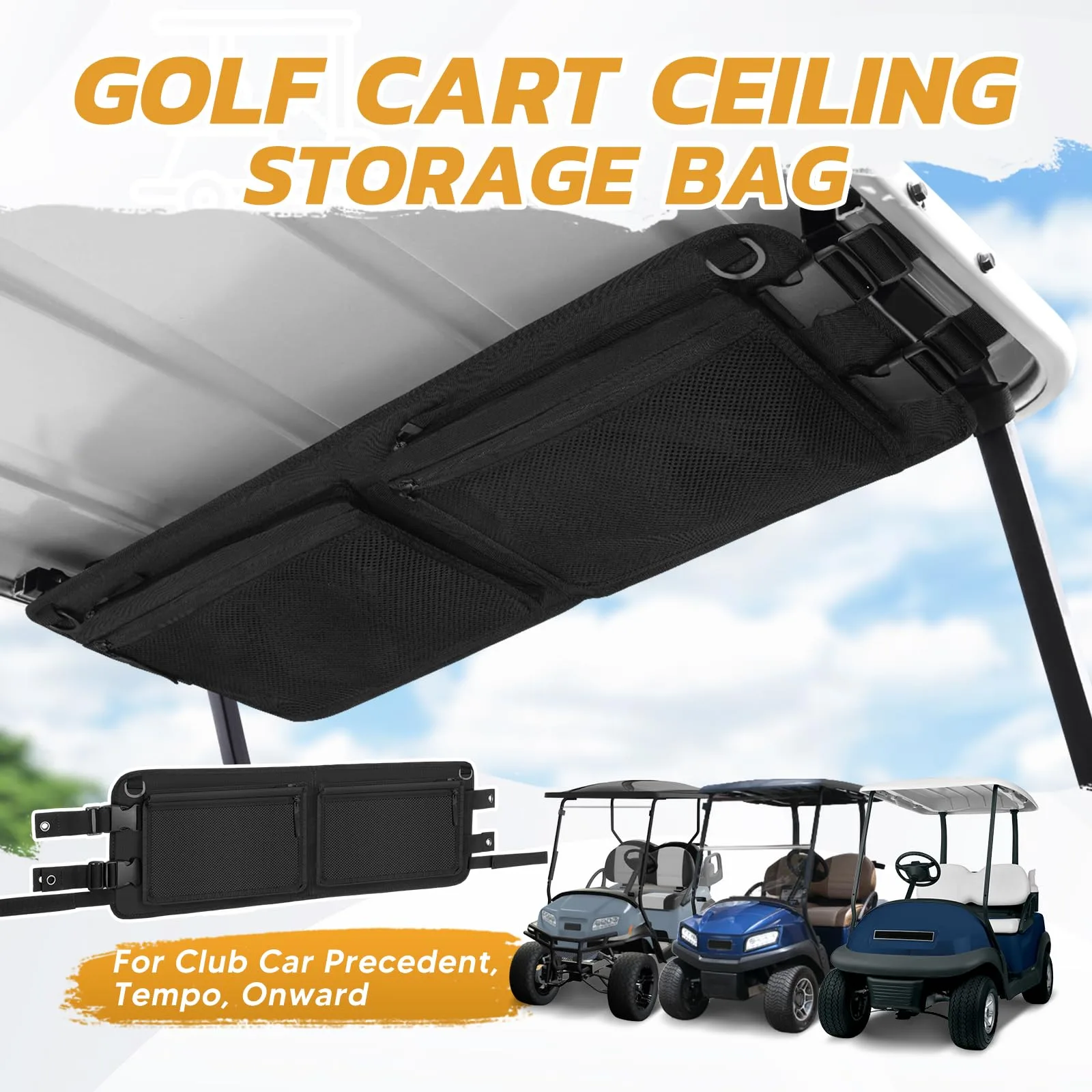 Mixsuper Liner MIX00255 Club Car Golf Cart Storage Bag image 2
