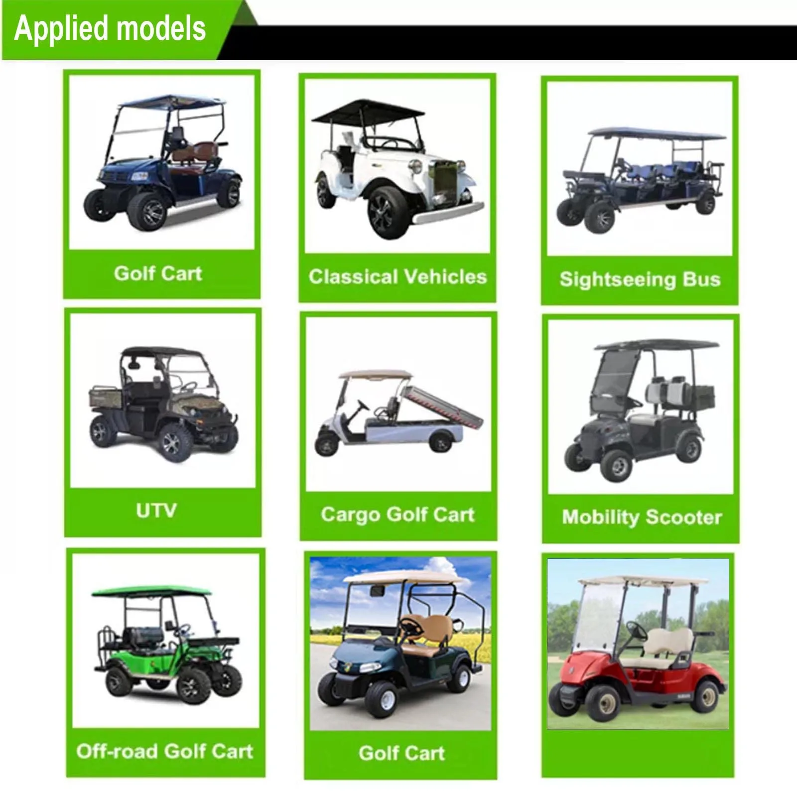 48V 18A Golf Cart Battery Charger — Compatible with Club Car, E-Z-GO RXV & TXT image 4