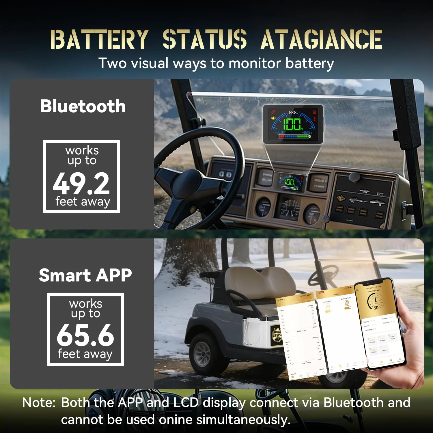 PUPVWMHB W36105C 36V 105Ah LiFePO4 Golf Cart Battery image 4