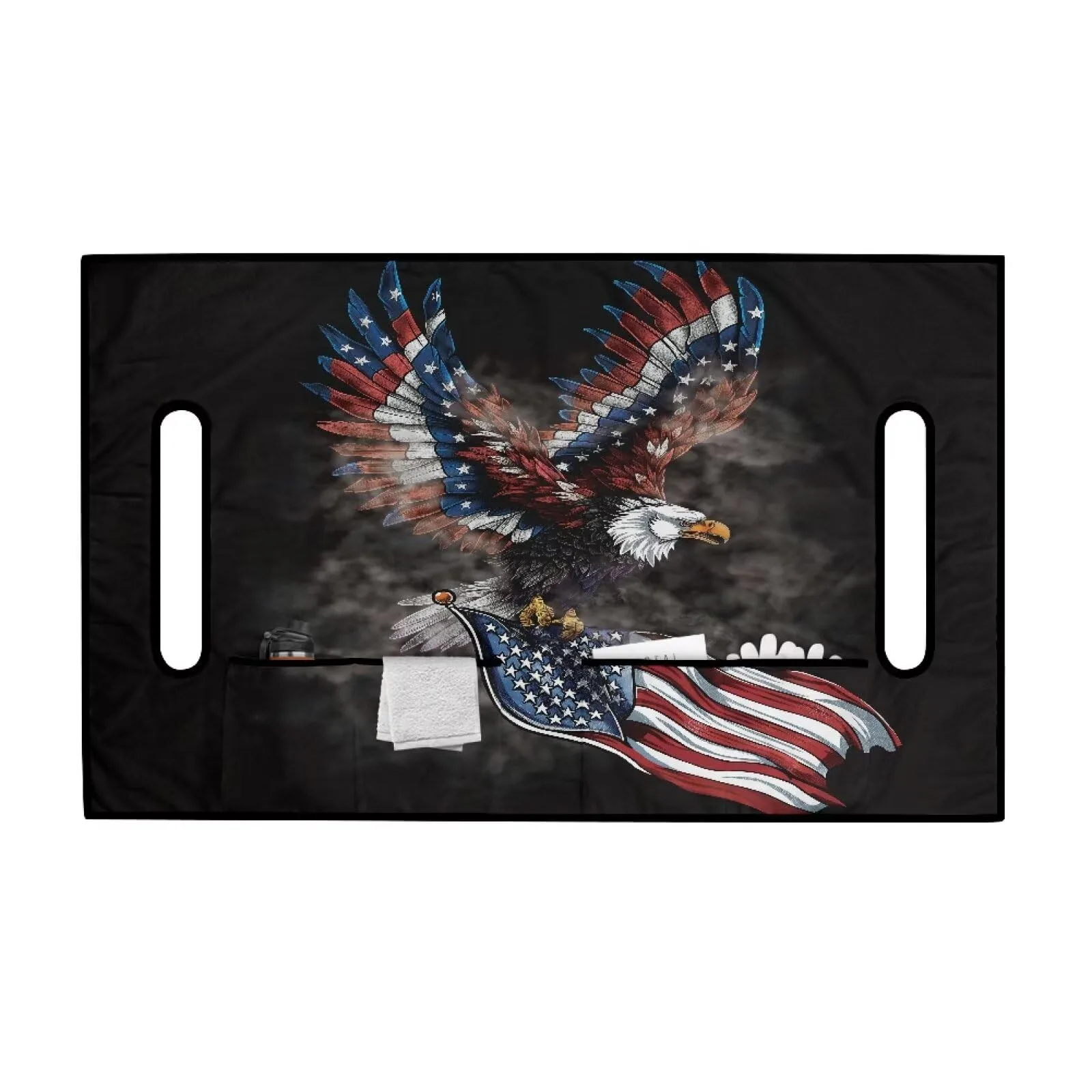 Generic Golf Cart Front Seat Cover with 4 Pockets image 2