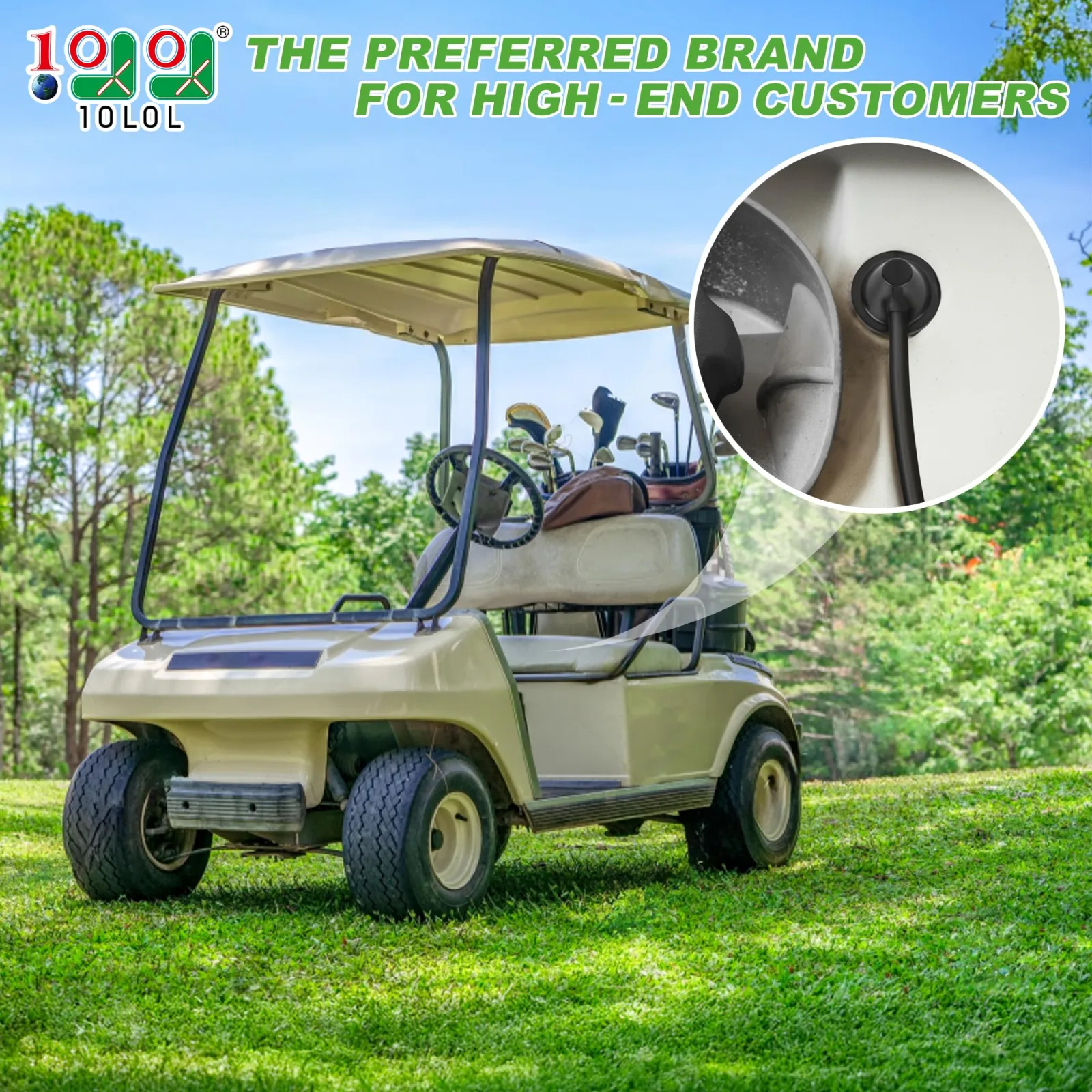 10L0L Fuel Tank Vent for Club Car DS and Precedent image 2