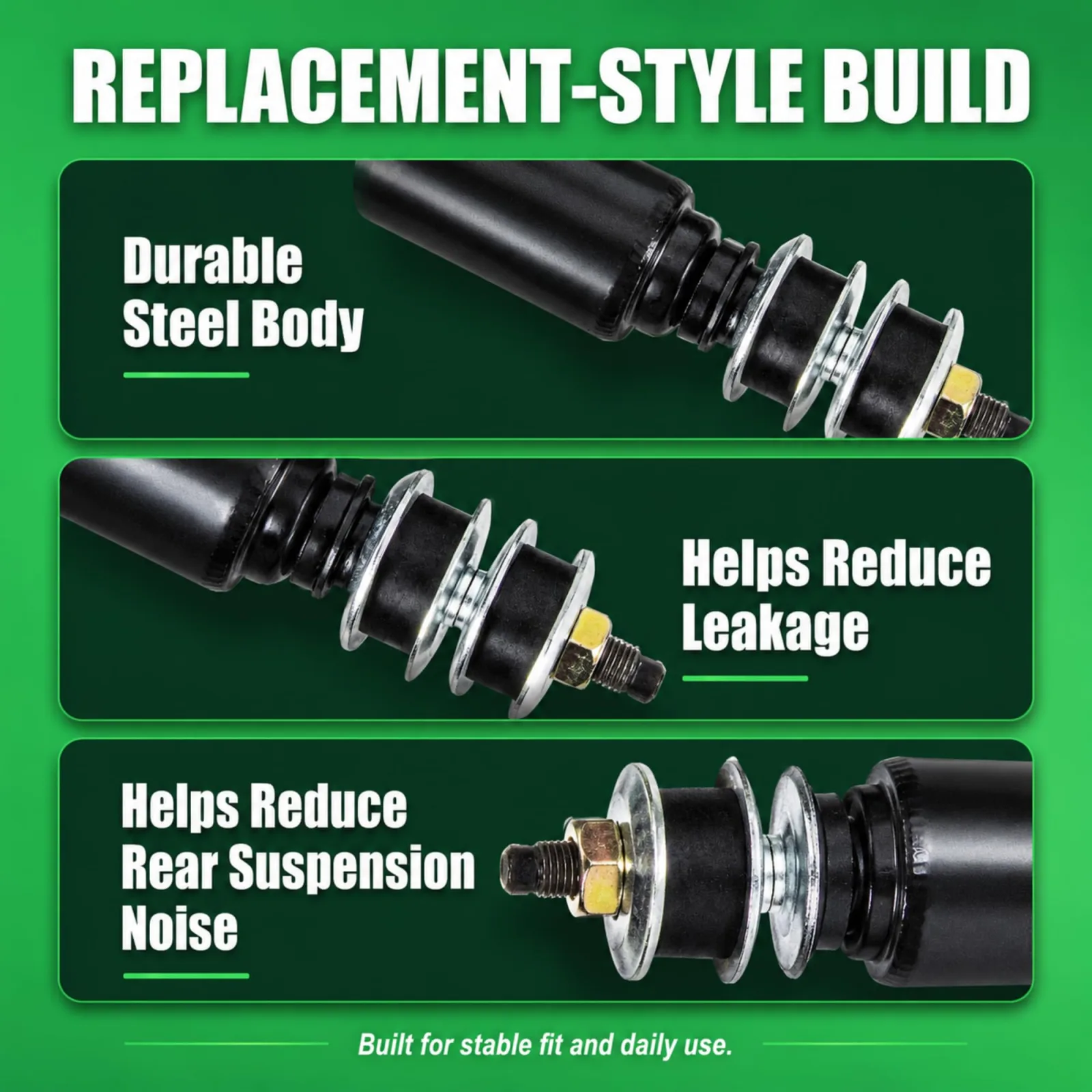 RANSOTO Rear Shocks for Club Car DS & Precedent Golf Carts image 4