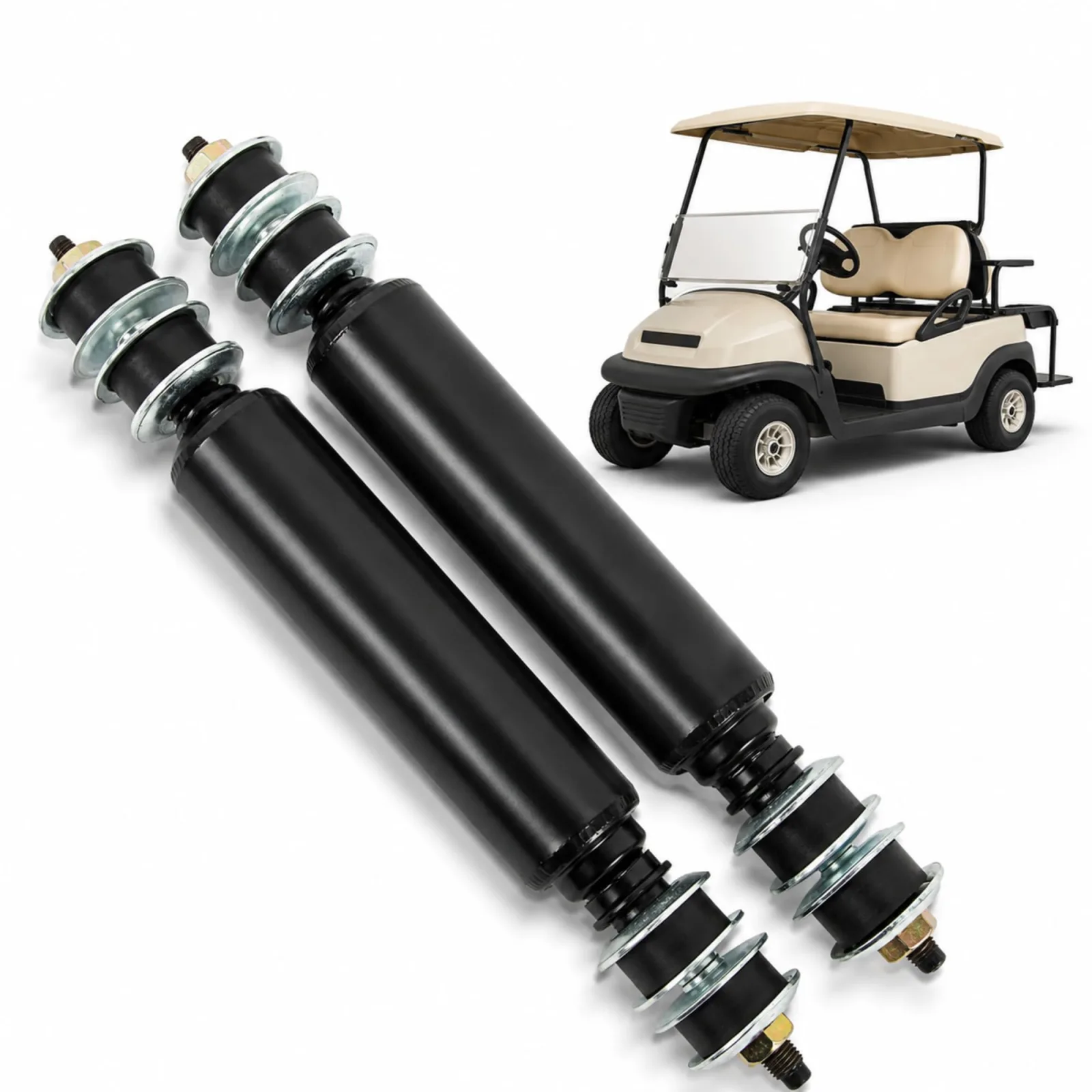 RANSOTO Rear Shocks for Club Car DS & Precedent Golf Carts