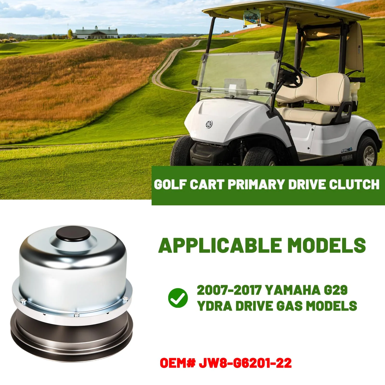 Orle Oko Primary Drive Clutch for Yamaha G29 YDRA image 4