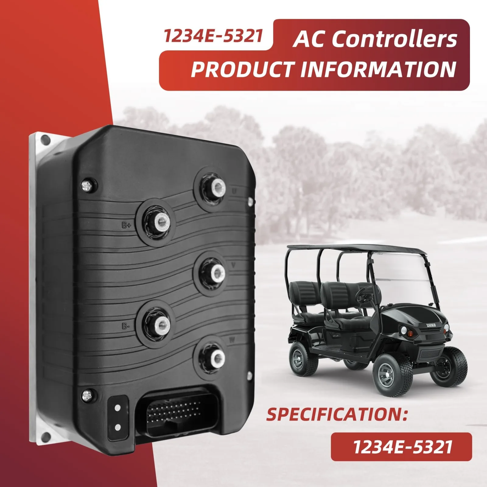 OYFEKNKUZ 1234E-5321 Motor Controller 36-48V 350A image 4