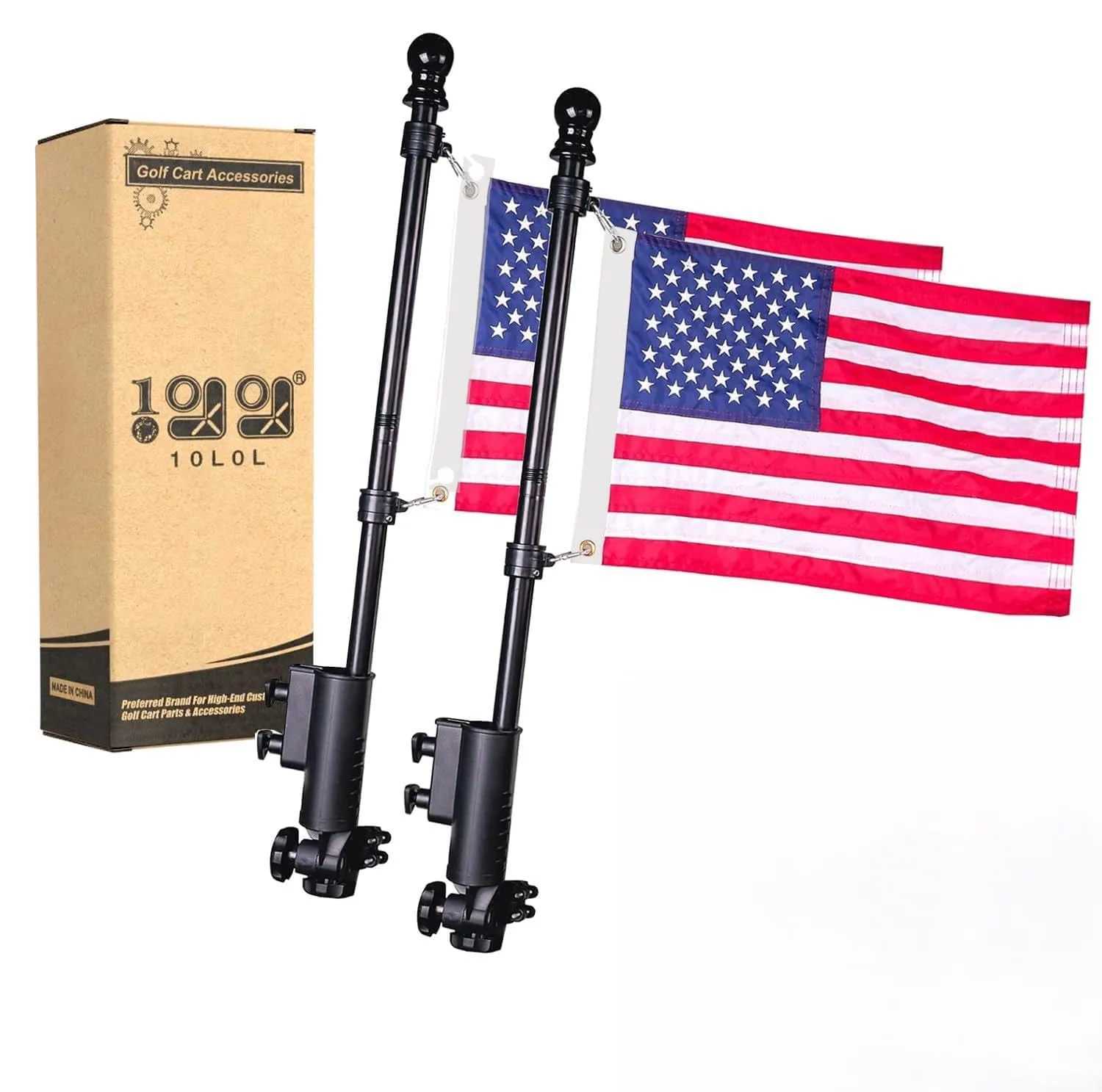 10L0L Golf Cart Flag Holder Kit ZH2023-025