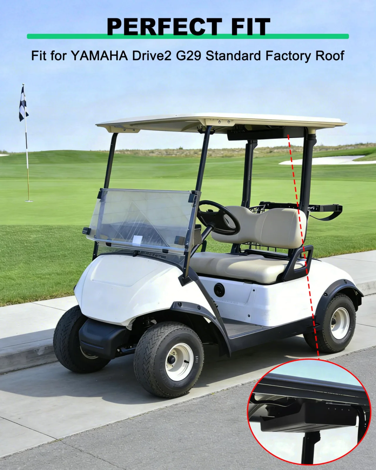 LDETXY Overhead Storage Tray for Yamaha Drive2 G29 image 2