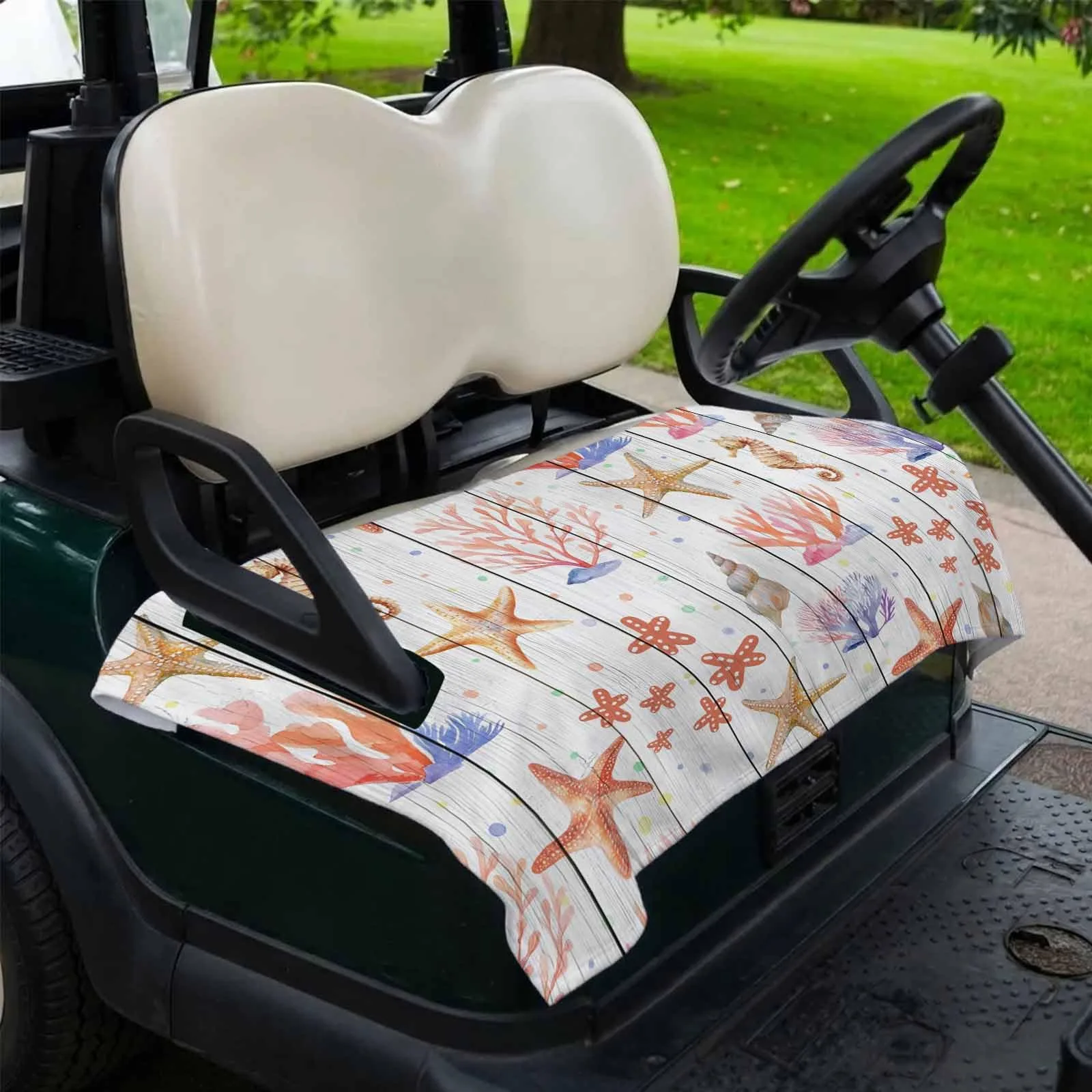 DecorLovee Golf Cart Seat Cover, 51 x 31 in image 2