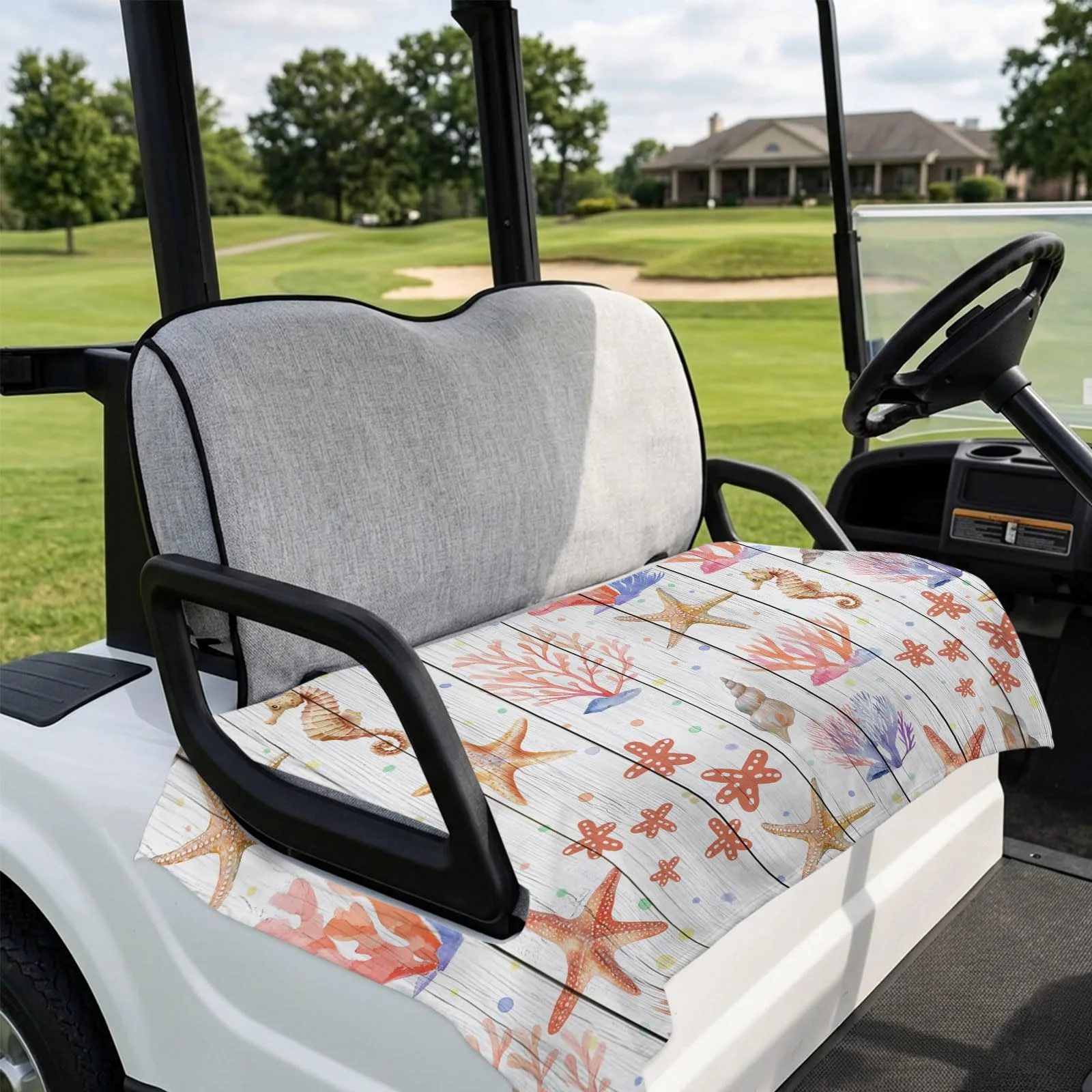 DecorLovee Golf Cart Seat Cover, 51 x 31 in image 4