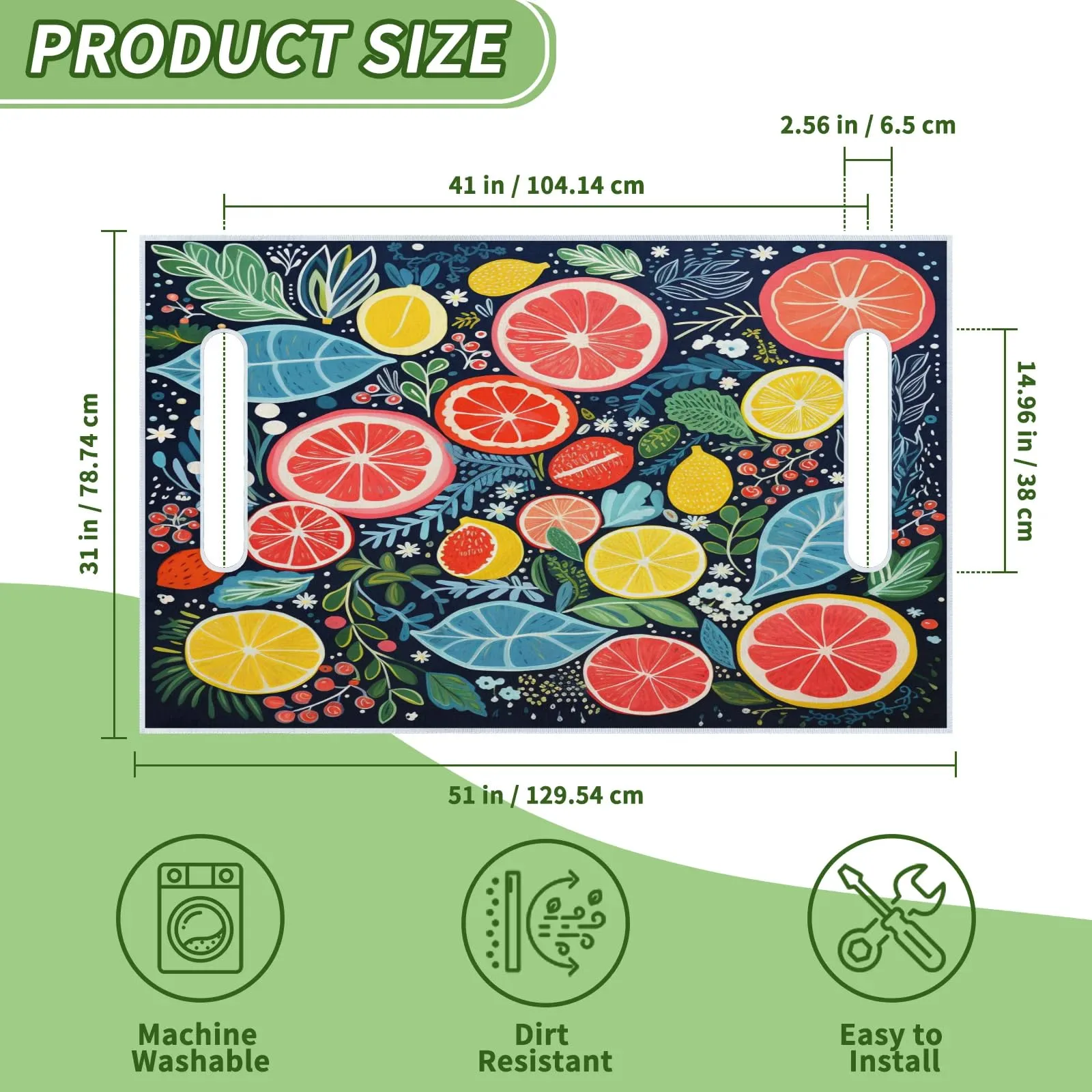 Tiveruda Golf Cart Seat Cover for Double Seats 51 x 31 in image 2