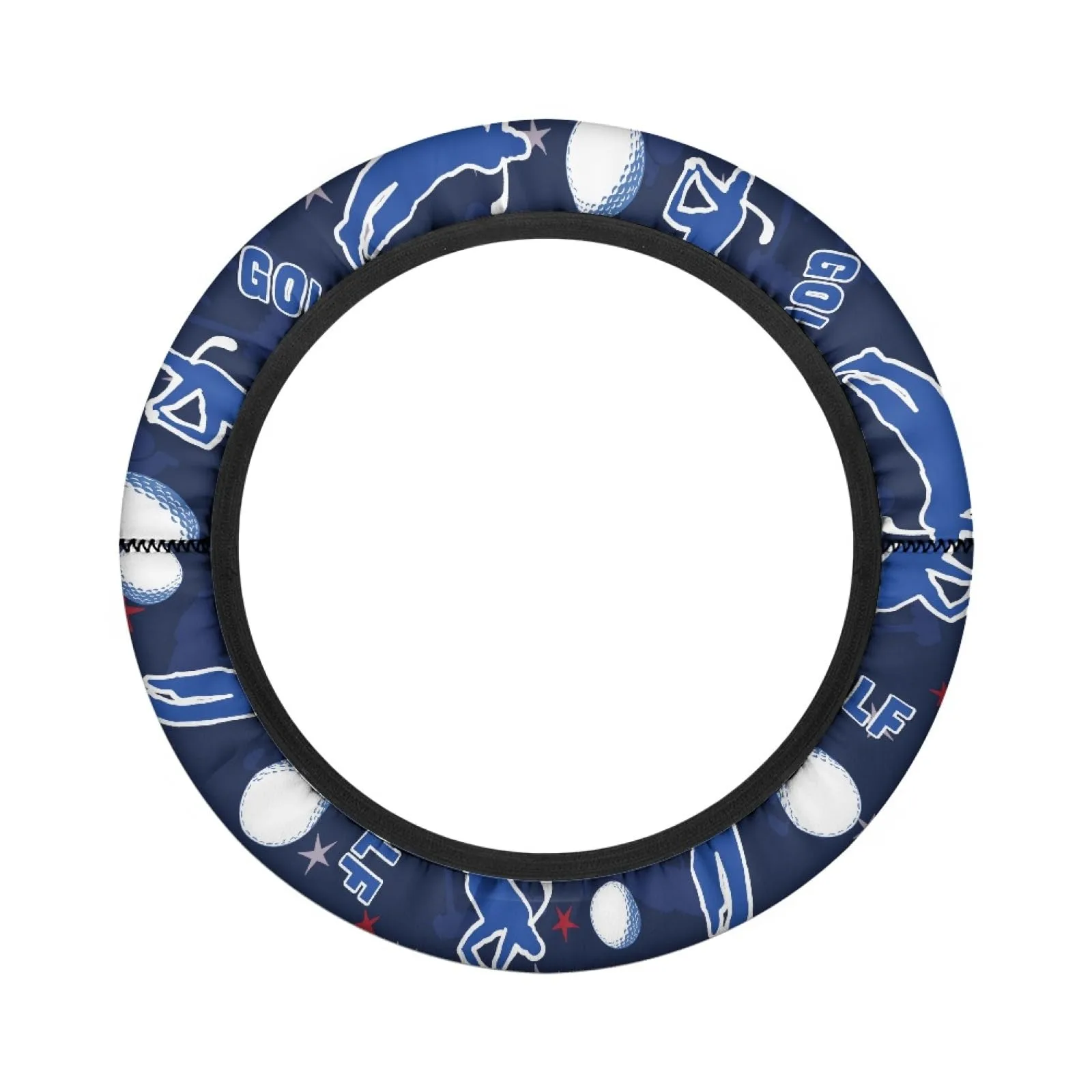 INSTANTARTS Golf Cart Steering Wheel Cover 13-14 Inch image 2
