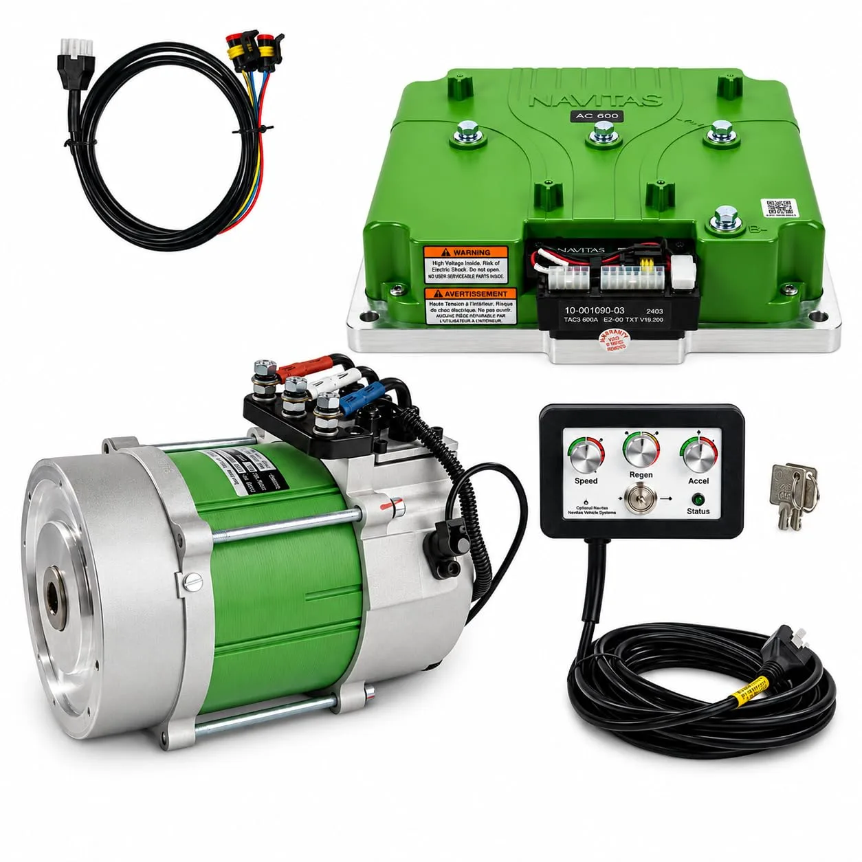 Navitas TAC3 AC Conversion Kit for EZGO TXT 48V