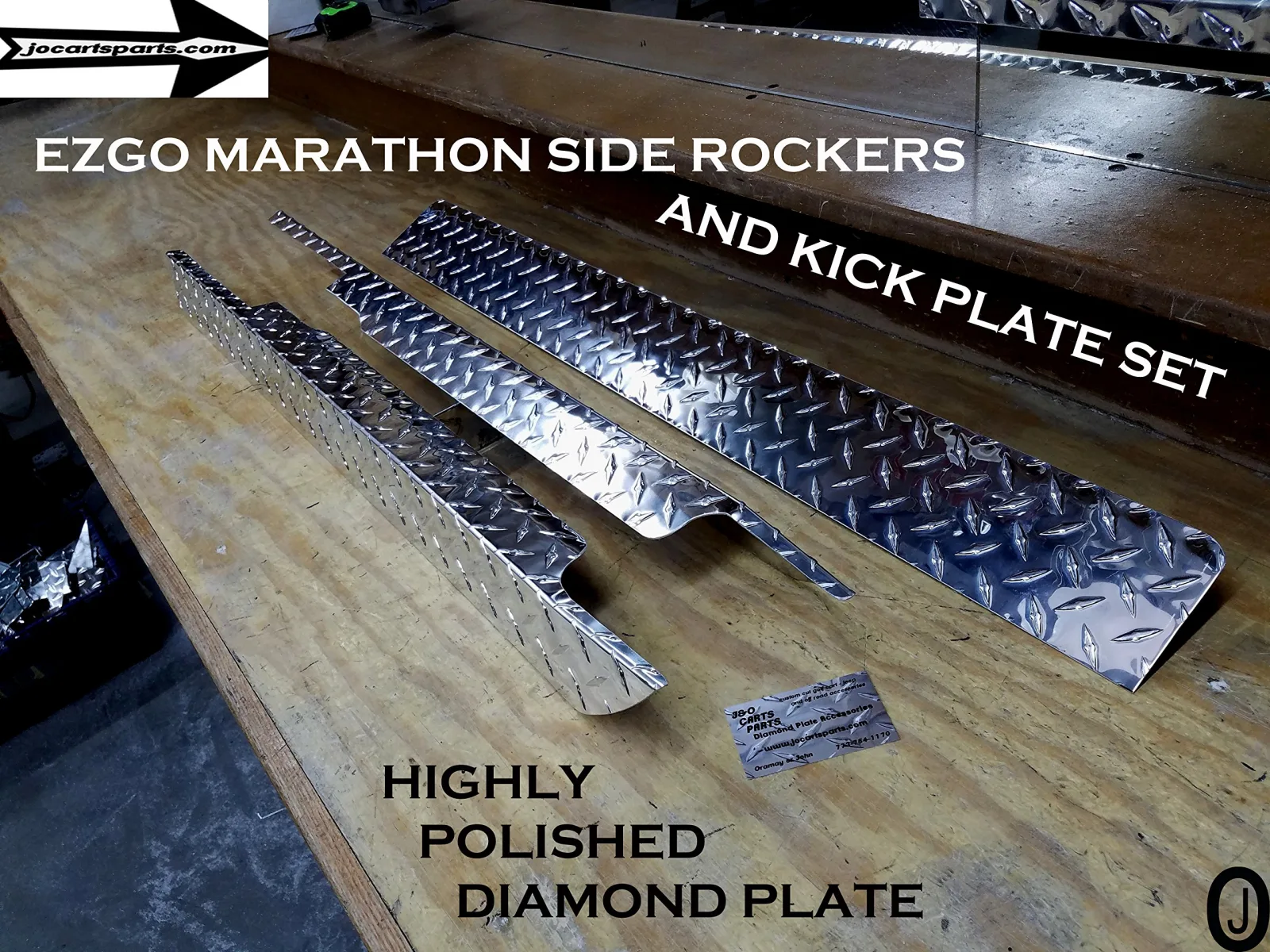 E-Z-GO Marathon Aluminum Rocker Panels and Kick Plate image 3