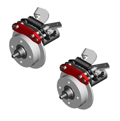 3G Rear Disc Brake Kit for Lifted E-Z-GO Electric Carts