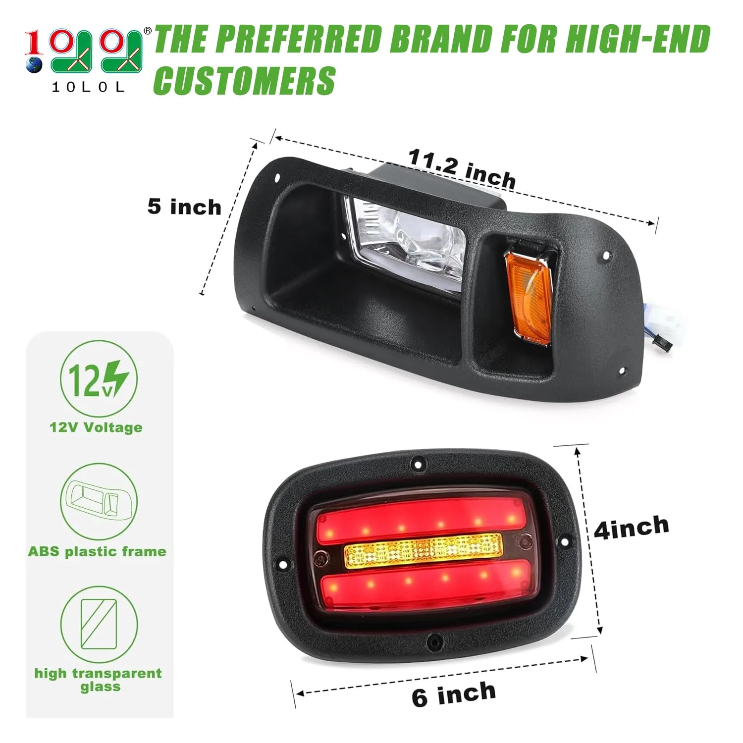 10L0L Y45-C LED Light Kit for Club Car DS image 2