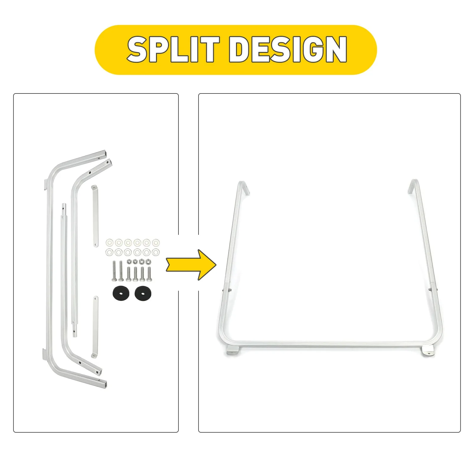 HECASA CB-1281 Roof Support for Club Car DS Carryall image 3