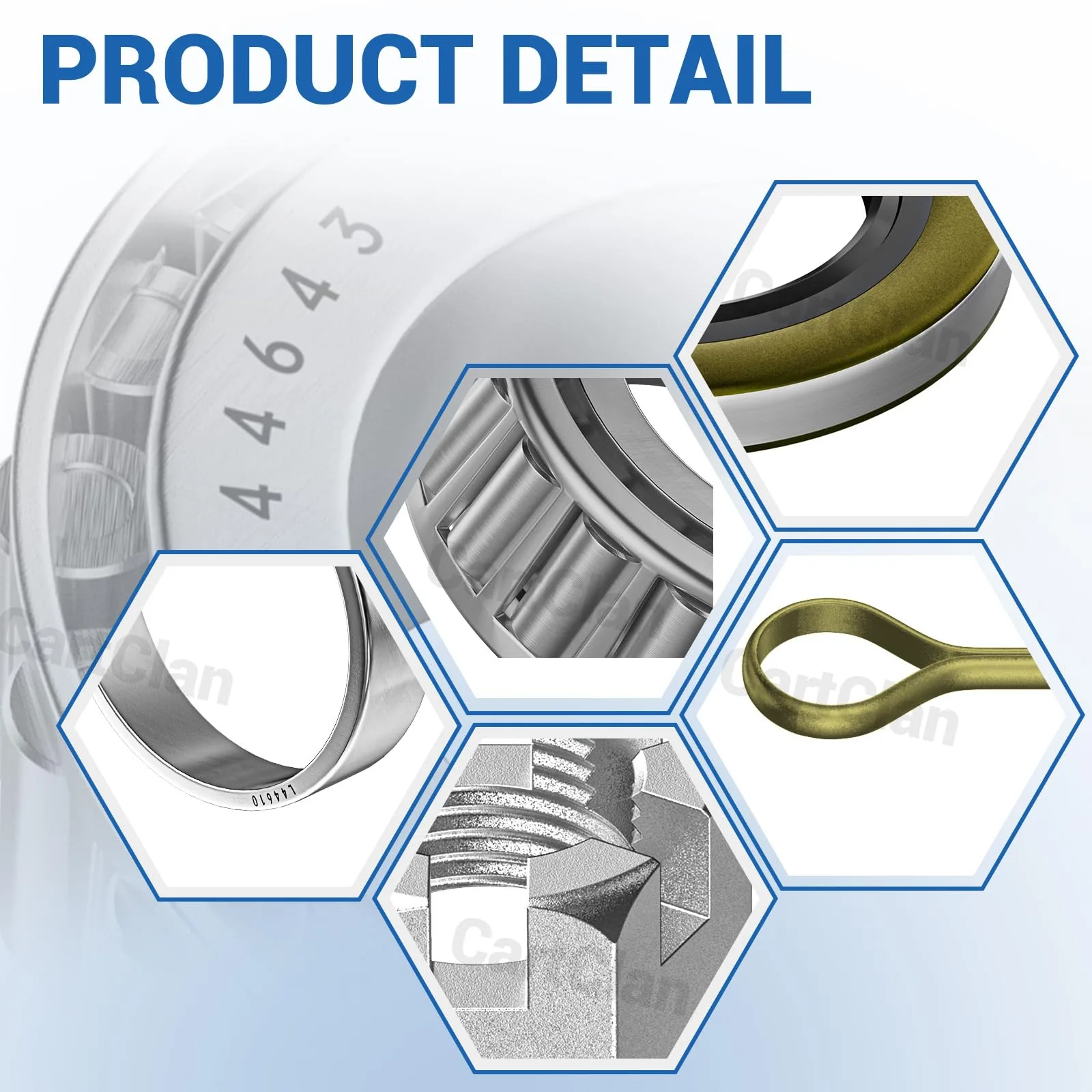 CartClan E-Z-GO TXT Front Axle Hub Bearing Seal Kit image 4