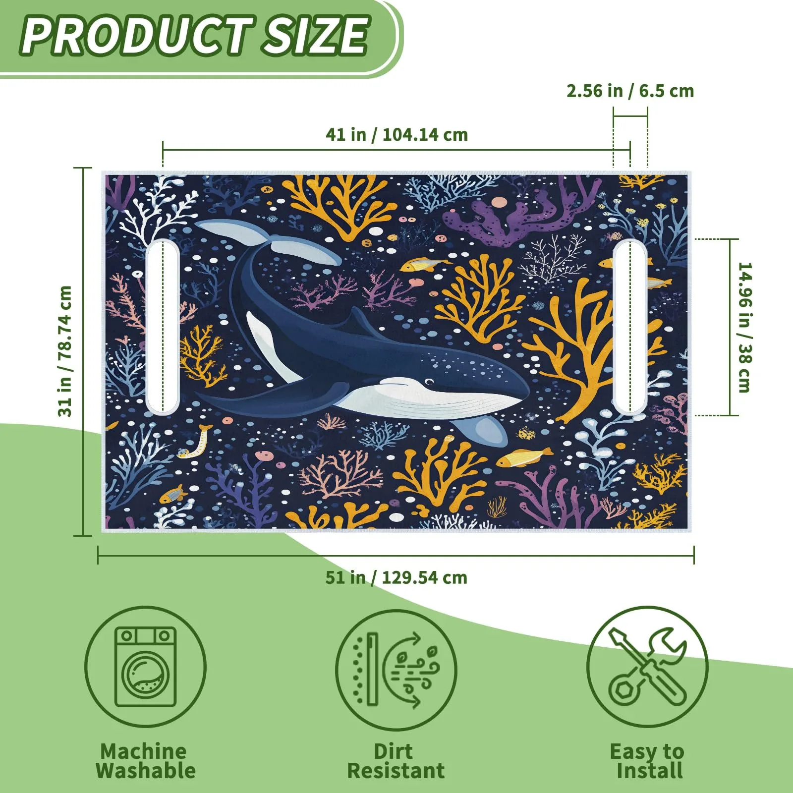 Tiveruda Ocean Purple Sharks Golf Cart Seat Cover image 2