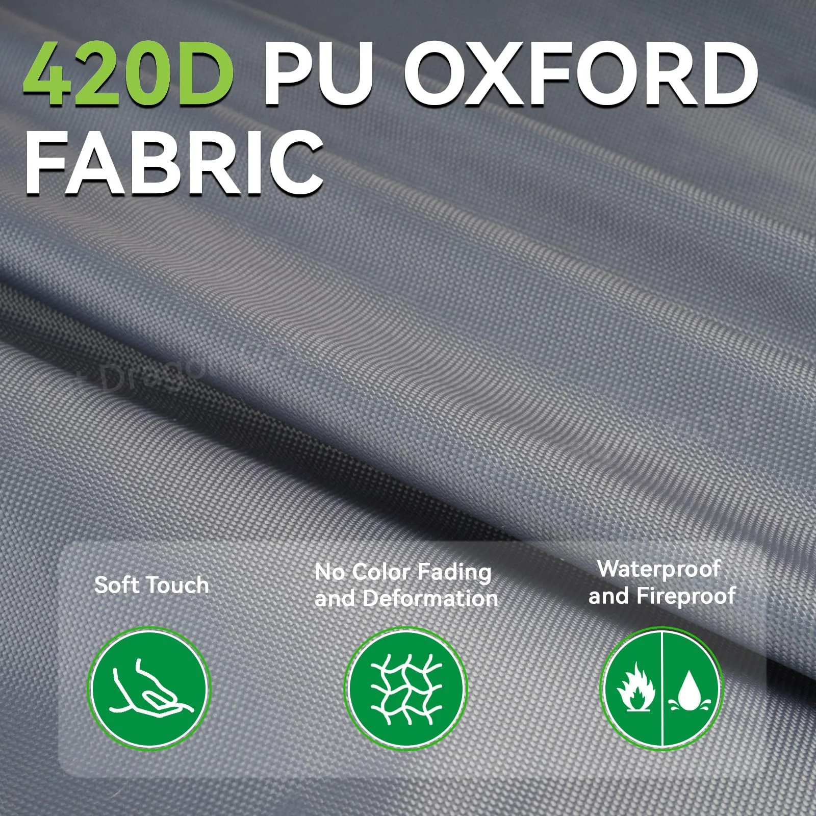 Panglong Waterproof Golf Cart Cover for 2/4-Seat Carts image 2