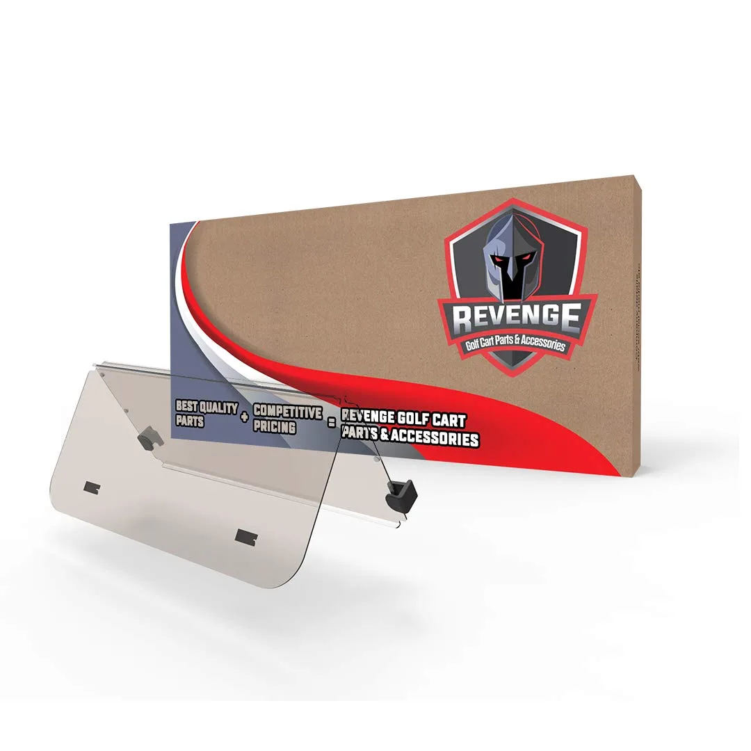 REVENGE Tinted 2-Piece Folding Windshield for Yamaha G22